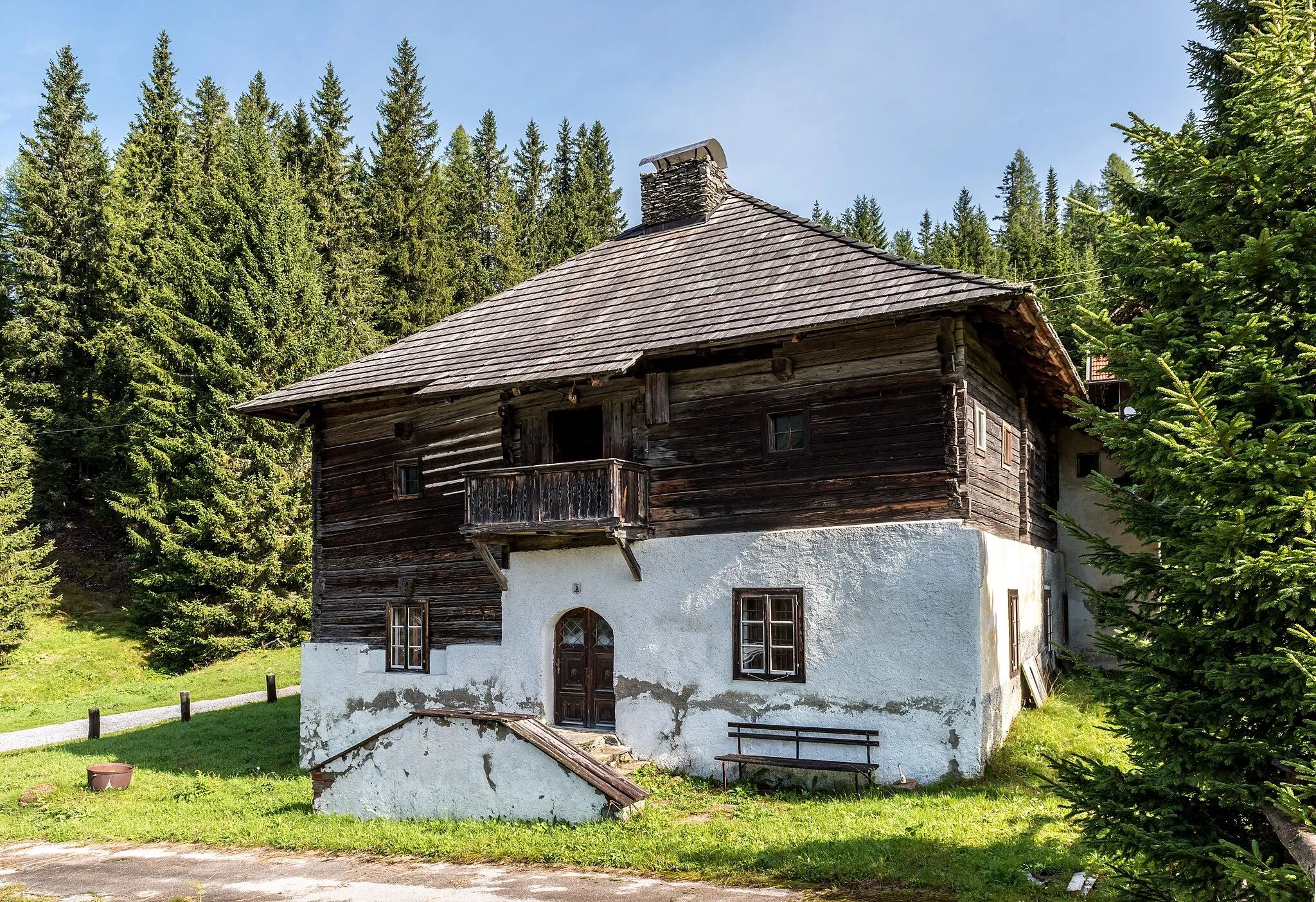 Photo showing: Official building in Flattnitz #3, municipality Glödnitz, district Sankt Veit, Carinthia, Austria, EU