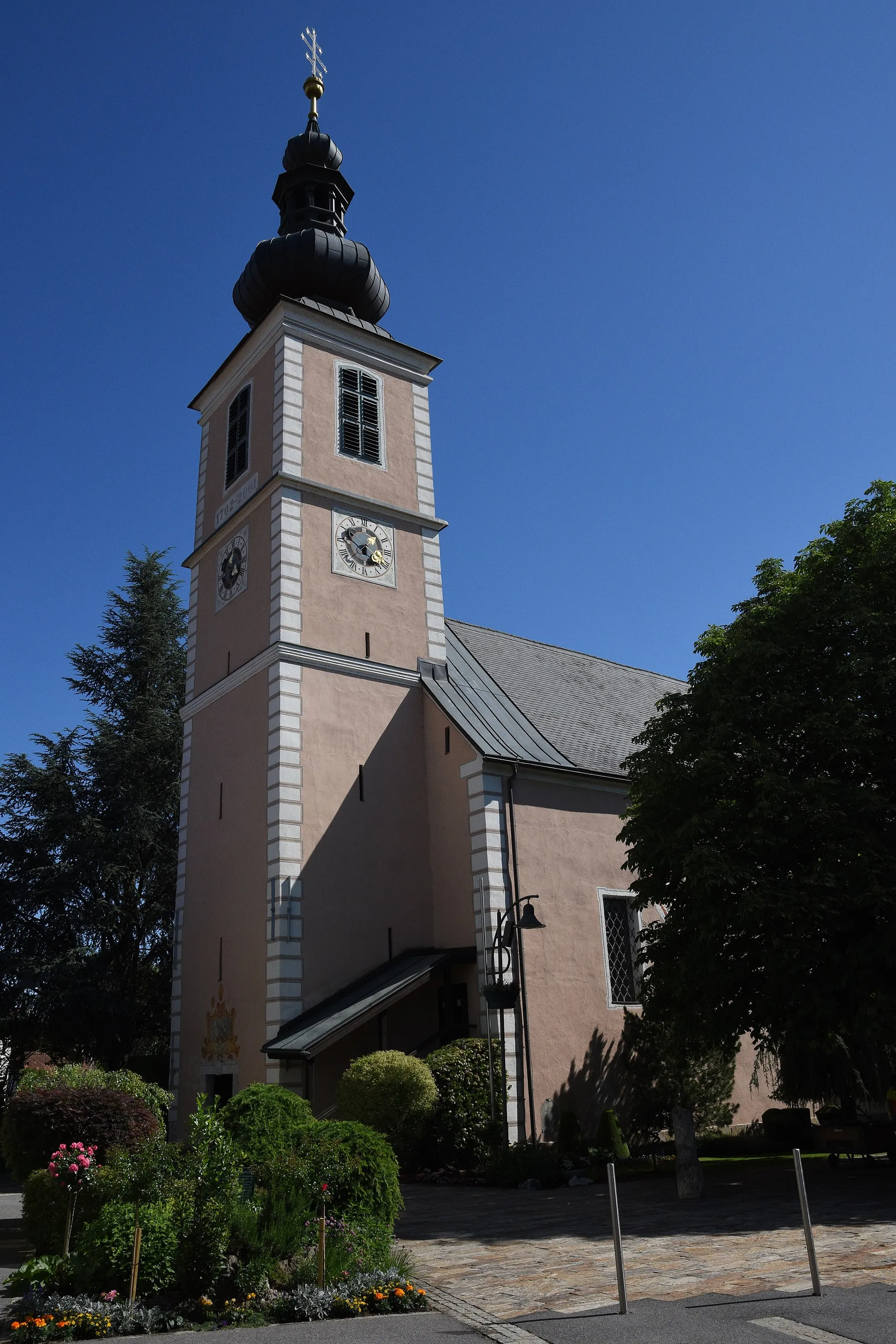 Photo showing: Church Pfarrkirche Mooskirchen