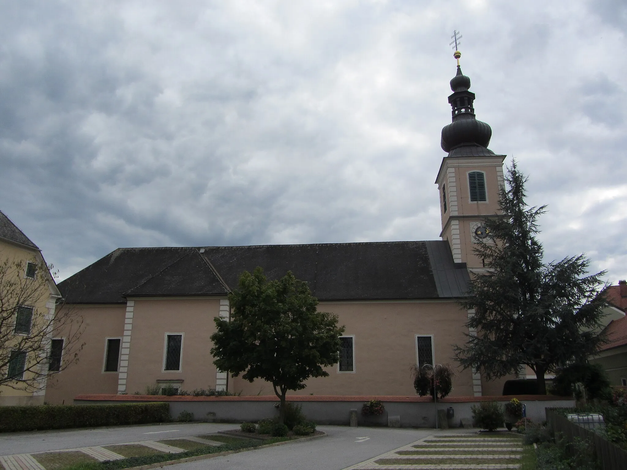 Photo showing: Kath. Pfarrkirche hl. Veit und ehem. Friedhof, Mooskirchen