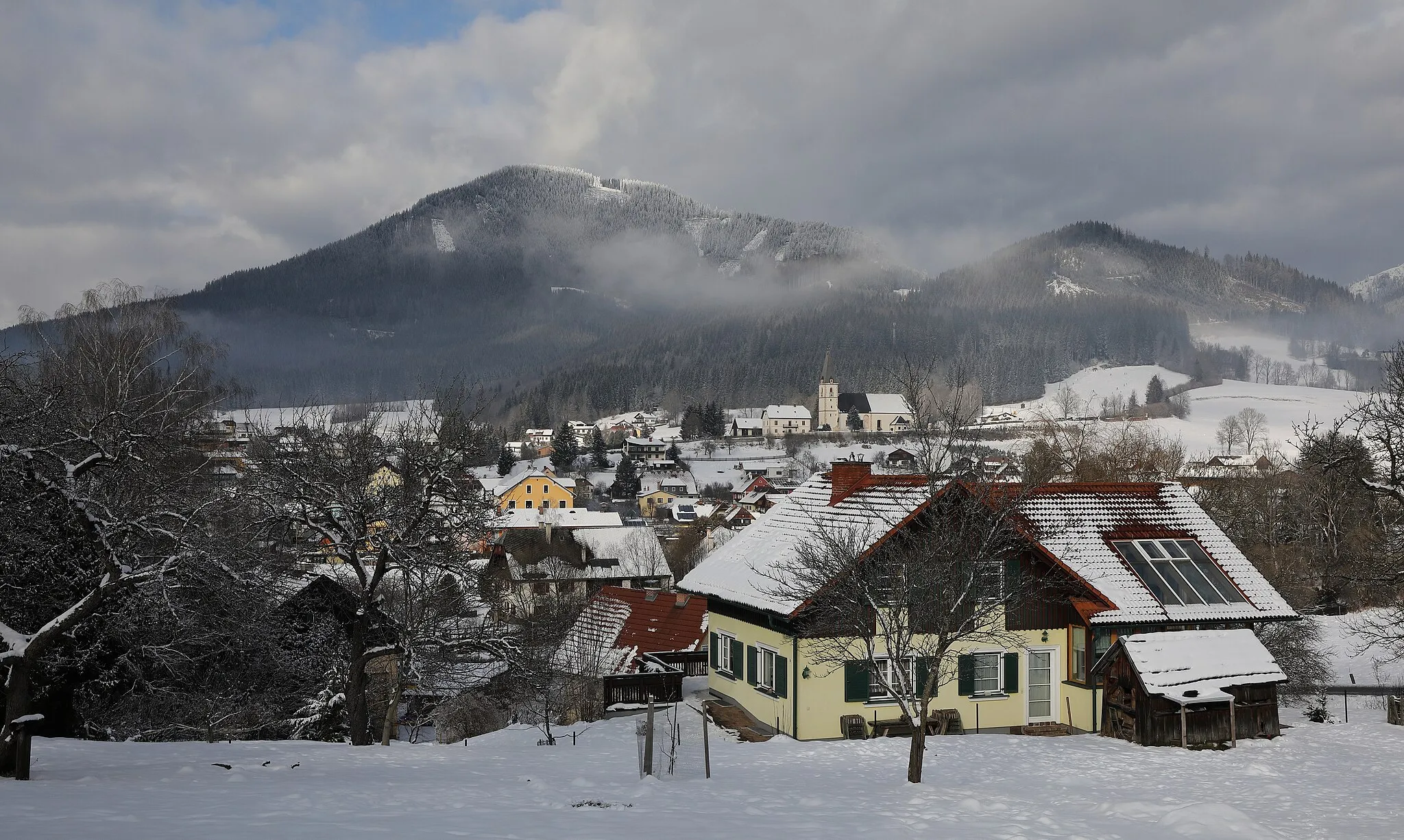 Photo showing: Der Ort Turnau am Hochschwab, Steiermark, Österreich