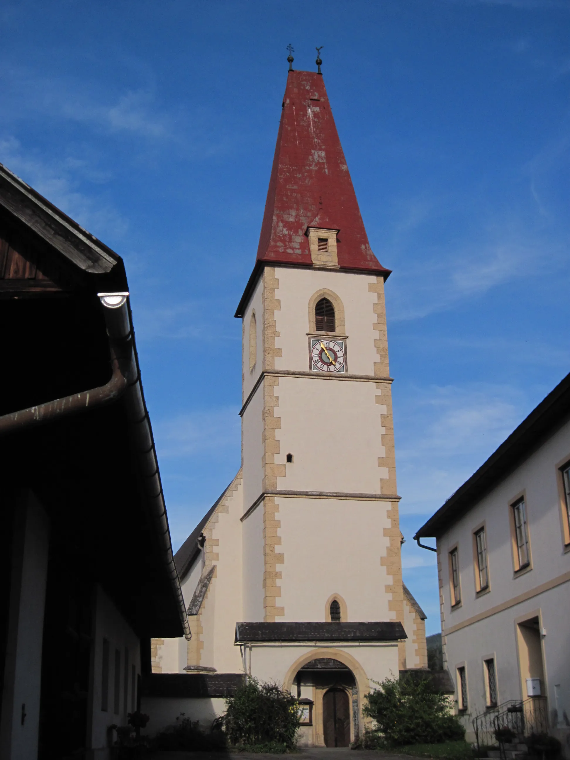 Photo showing: Kath. Pfarrkirche hl. Jakob der Ältere in Turnau