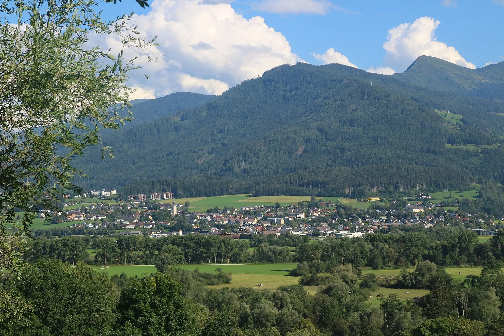 Photo showing: Irdning von Nordwesten, Steiermark