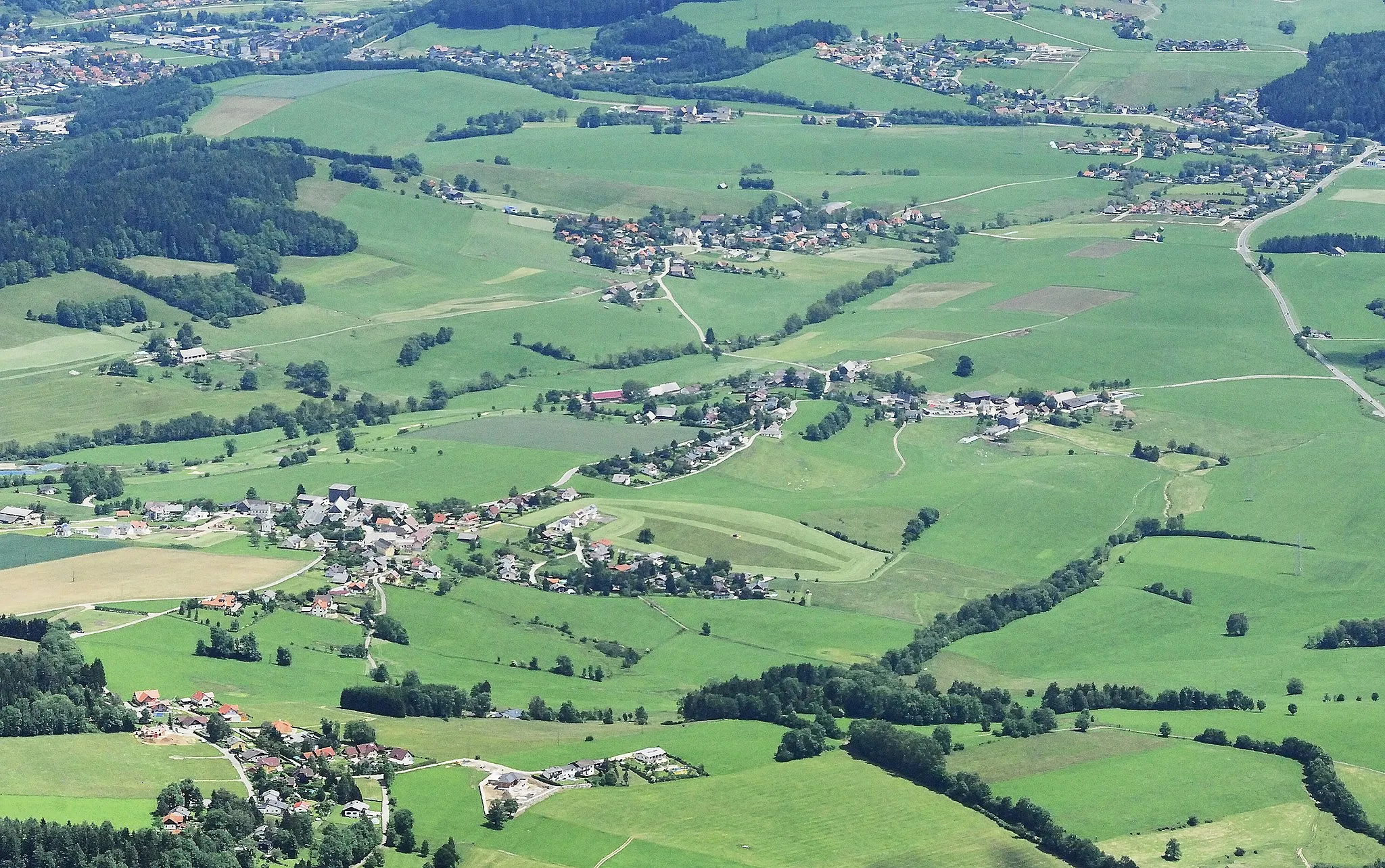 Photo showing: the western part of the basin of Trofaiach