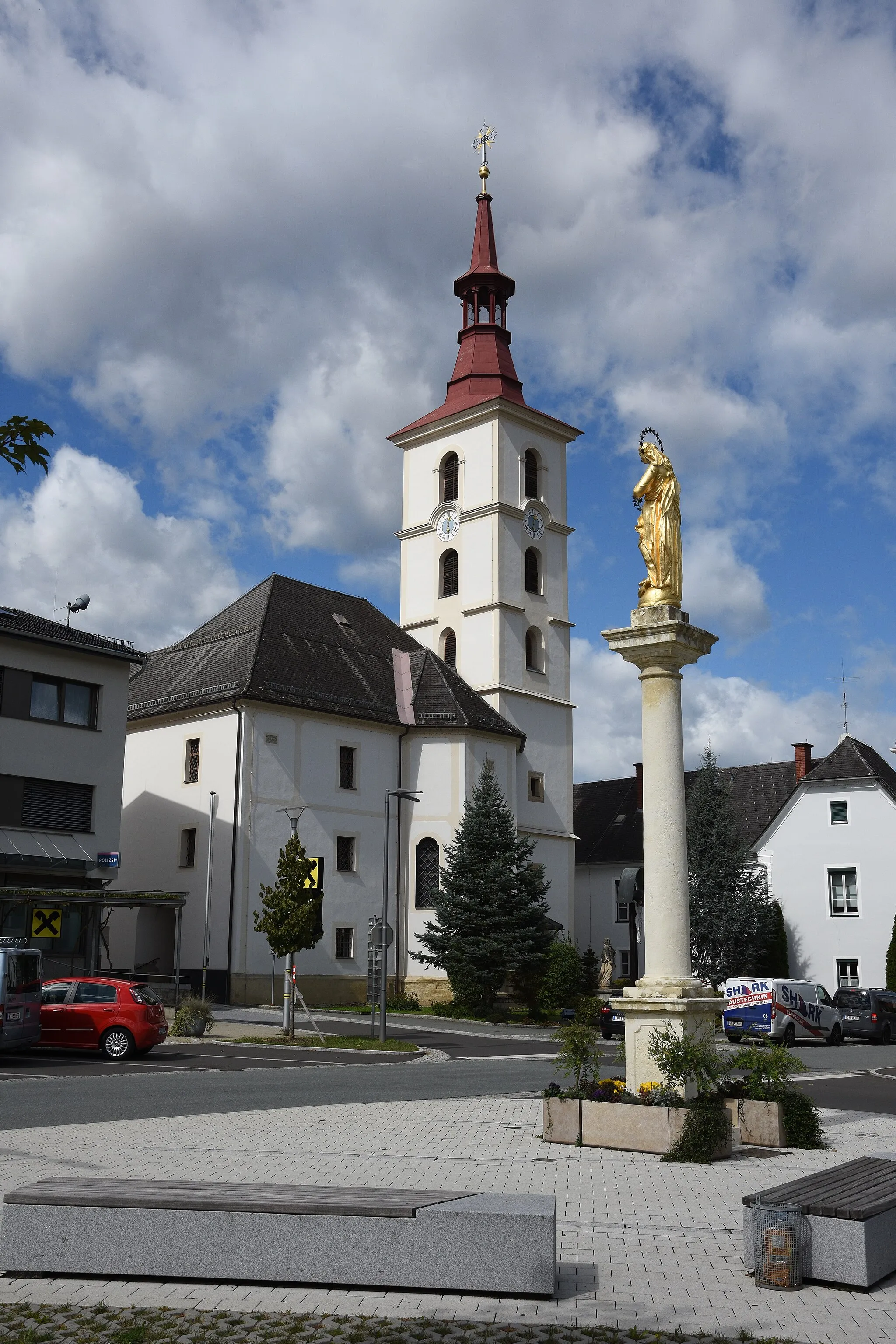 Photo showing: Church Pfarrkirche Sankt Peter am Ottersbach