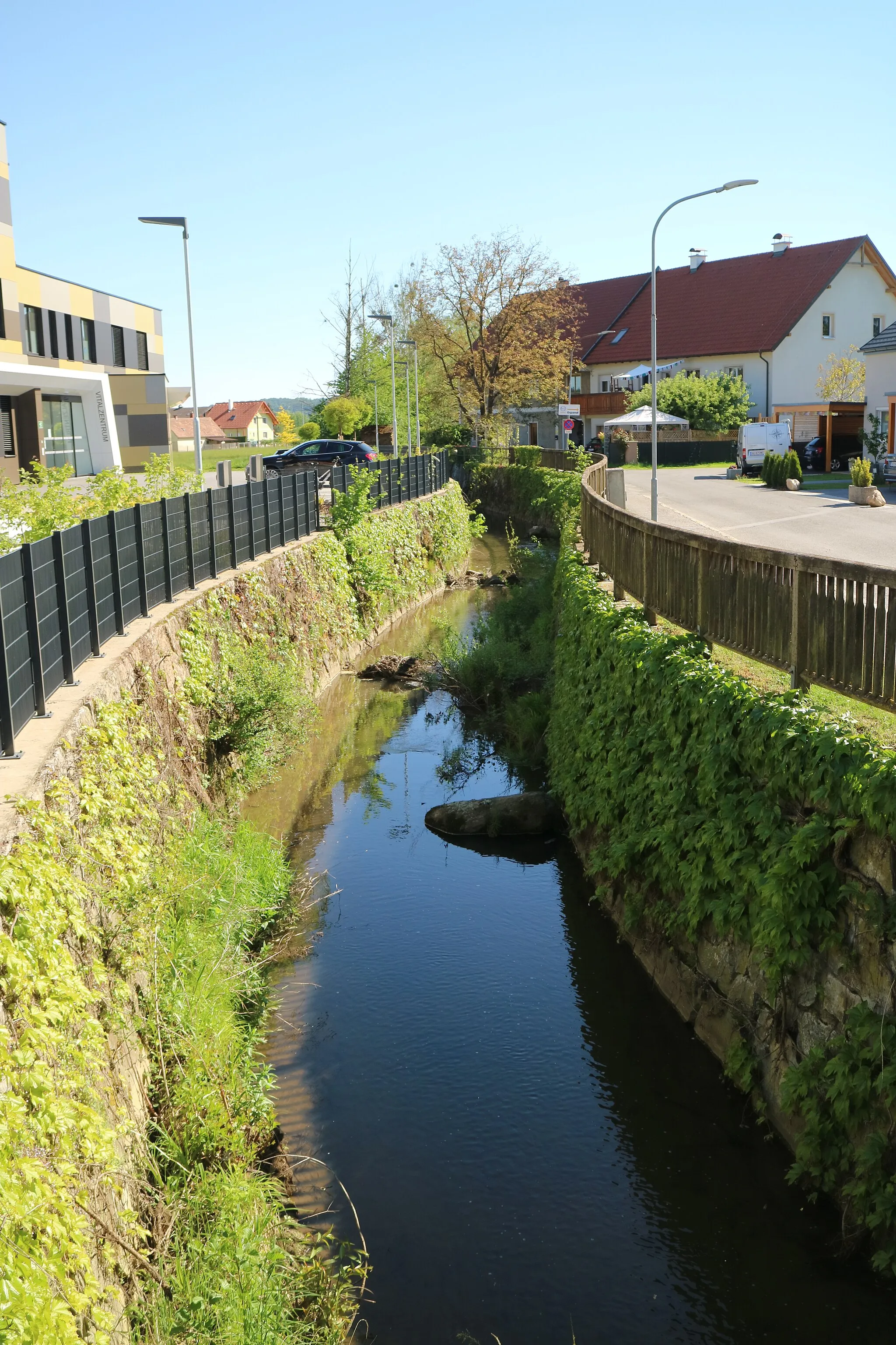 Photo showing: Doblbach in Dobl, Gemeinde Dobl-Zwaring, Steiermark