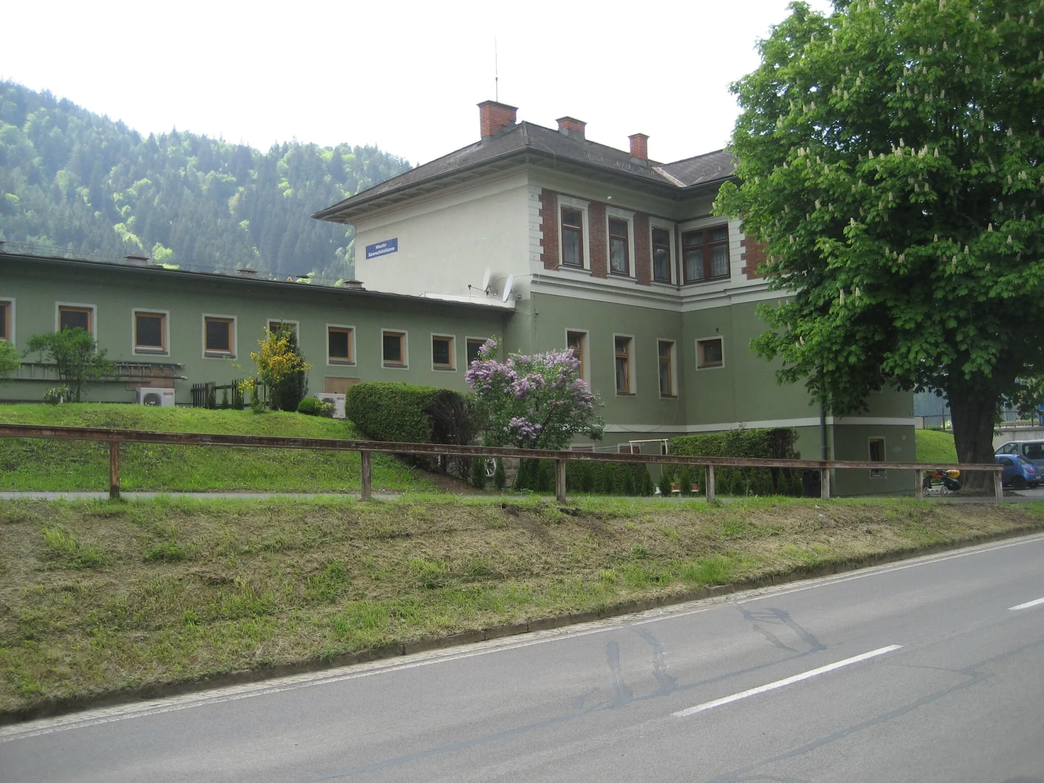 Photo showing: Train station Mixnitz-Bärenschützklamm in Styria