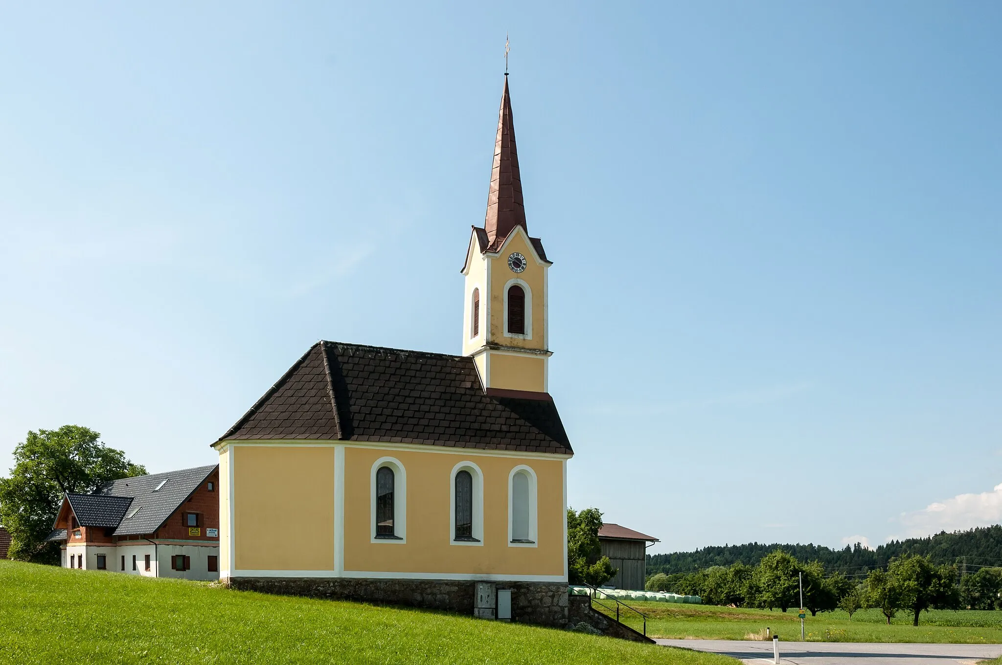 Photo showing: Ortskapelle Maria Lourdes