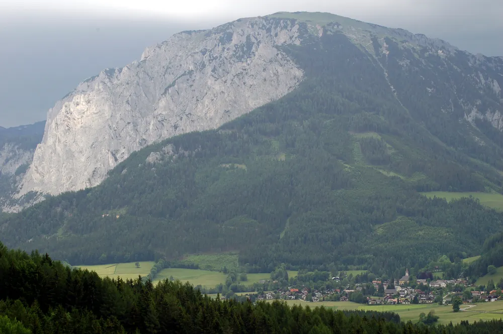 Photo showing: Tragöß im Lamingtal am Fuß der Meßnerin, Steiermark