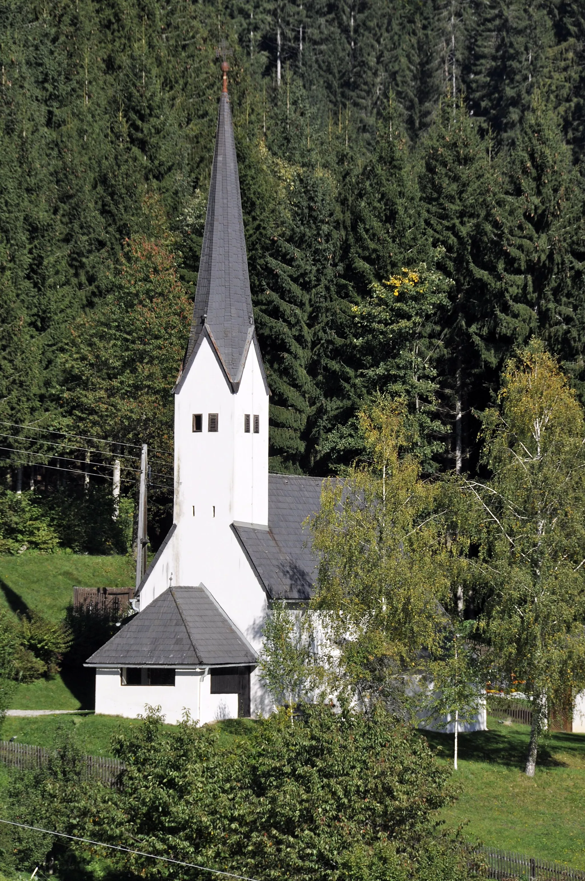 Photo showing: Subsidiary church Saint Lawrence at Lorenzenberg, municipality Lavamünd, district Wolfsberg, Carinthia / Austria / EU
