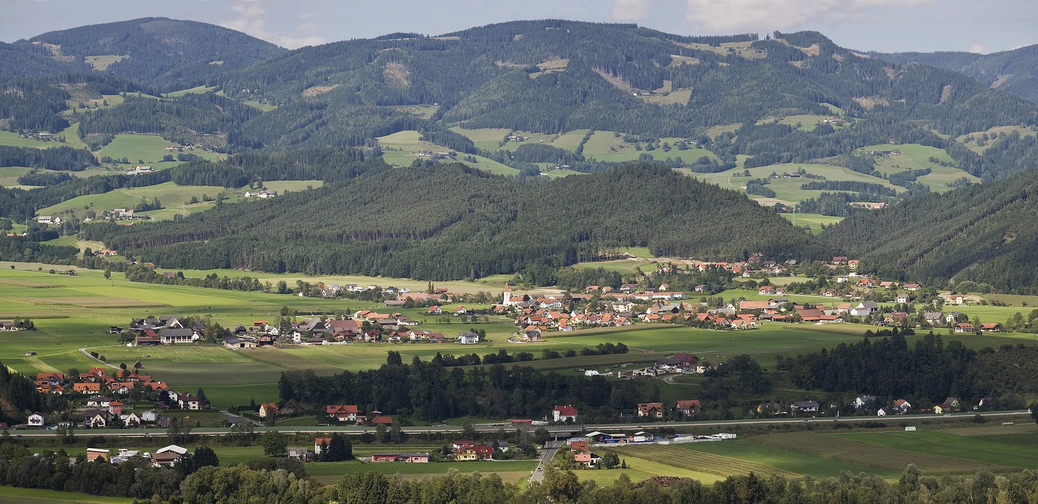 Photo showing: Feistritz bei Knittelfeld von Südwesten