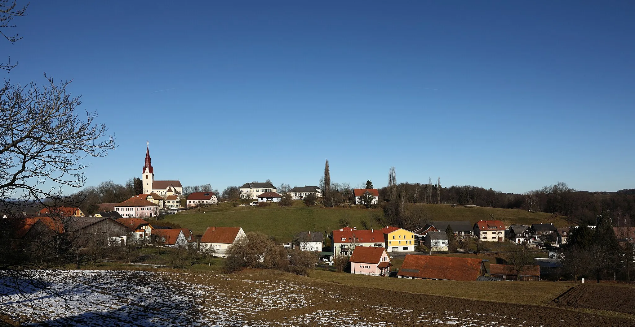 Photo showing: The village Jagerberg in Styria, Austria