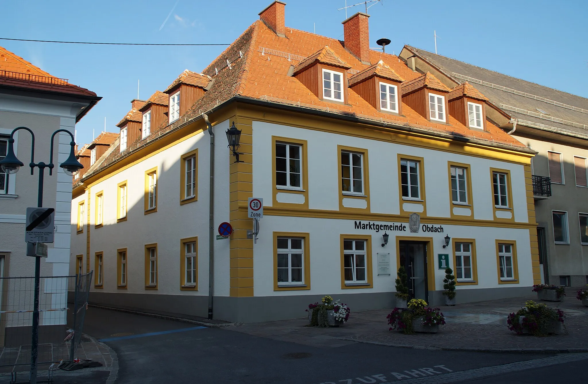 Photo showing: Gemeindeamt von Obdach, Bezirk Murtal