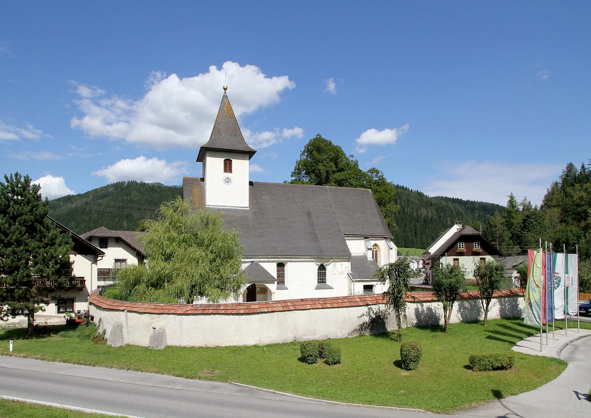 Photo showing: Katholische Pfarrkirche zur hl. Margaretha der steirischen Gemeinde Kapellen.