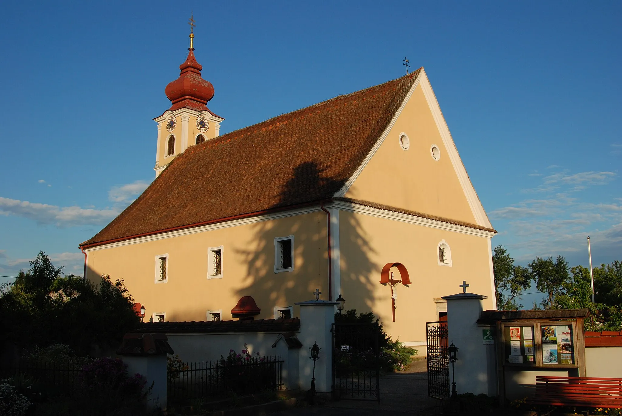 Photo showing: Church of Hainersdorf