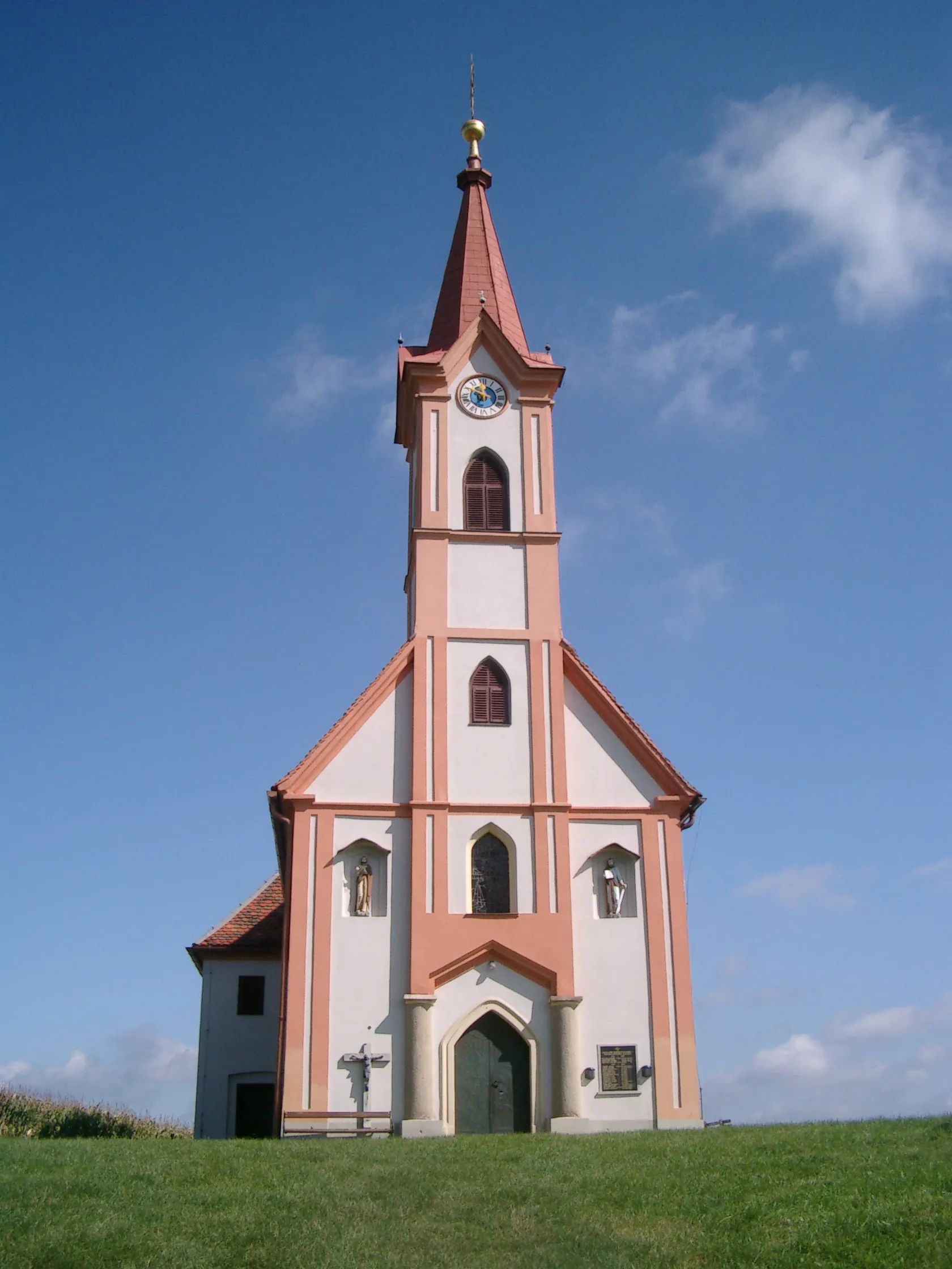 Photo showing: Messkapelle Hl. Dreifaltigkeitin Glojach, Steiermark.