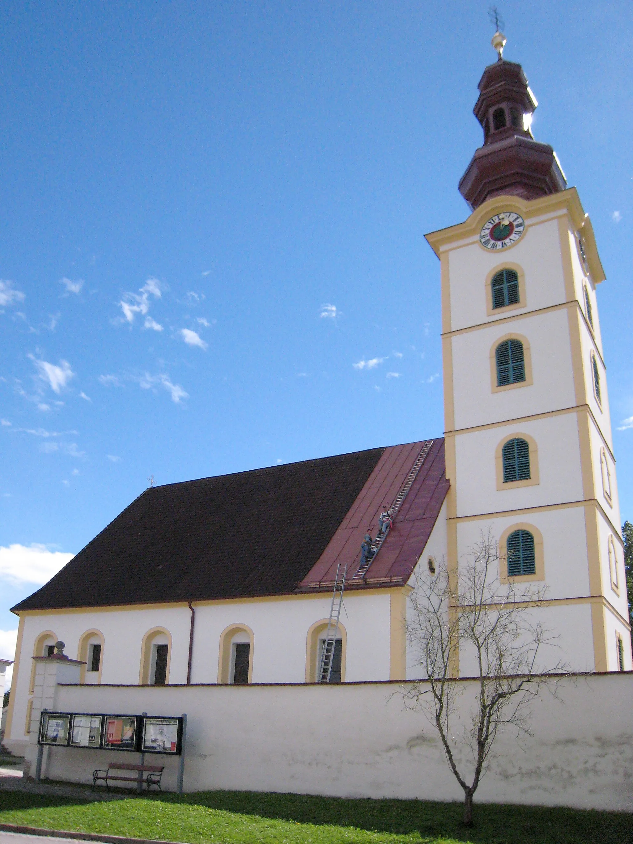 Photo showing: Kath. Pfarrkirche hl. Johannes d.T.