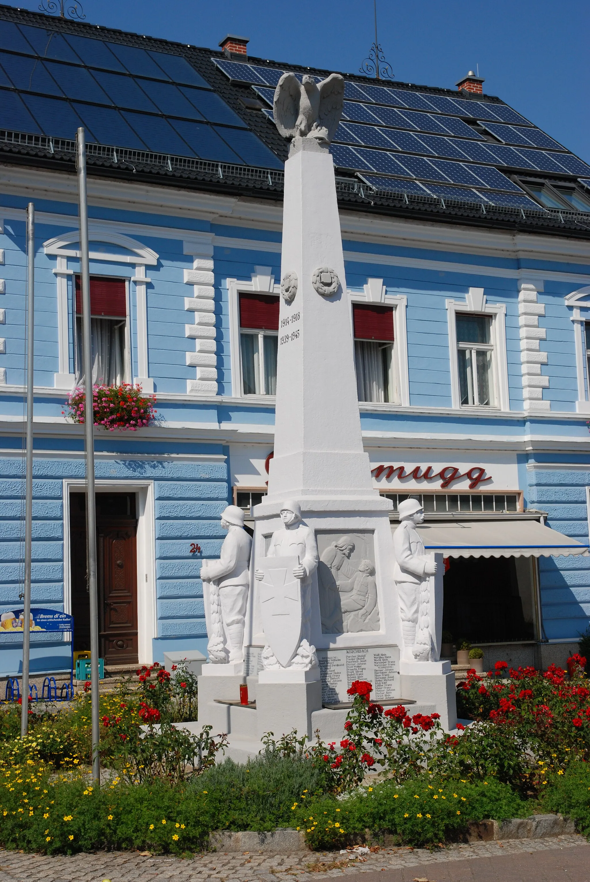 Photo showing: war memorial Kirchbach in Steiermark