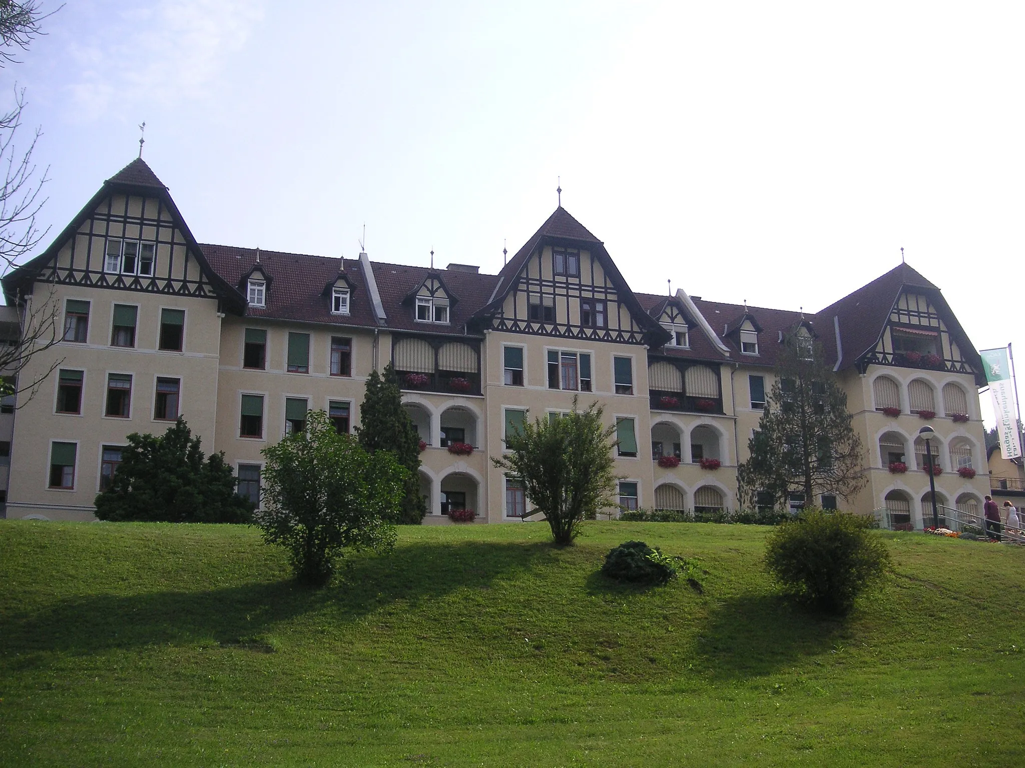 Photo showing: The hospital Hörgas in Eisbach, Styria, Austria