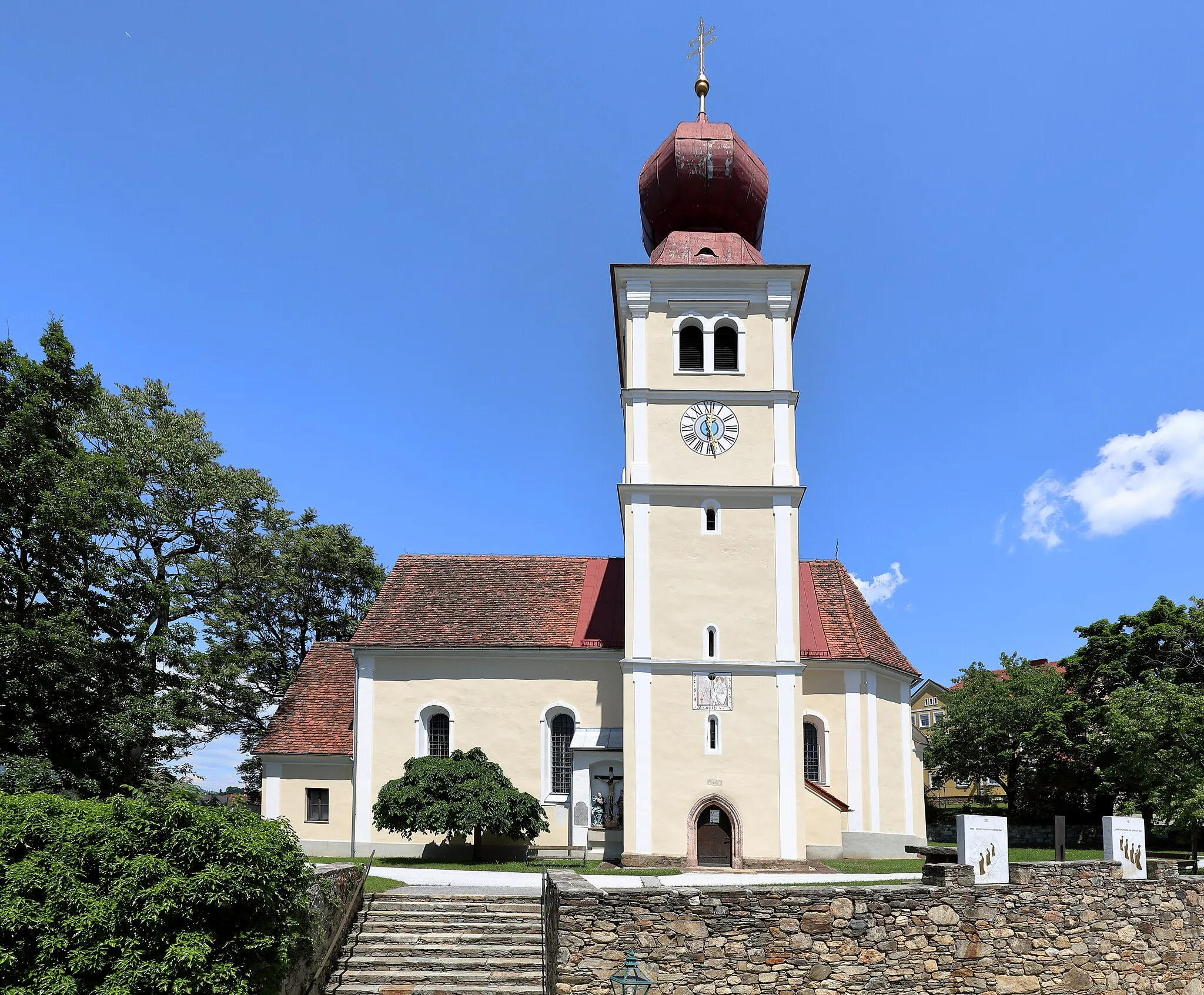 Photo showing: Church in Puch bei Weiz, Austria.