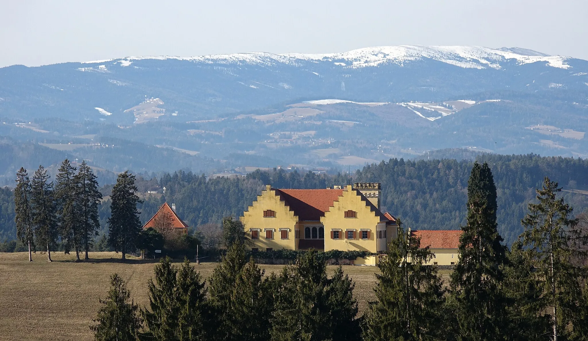 Photo showing: Schloss Reiteregg von Schütting aus gesehen