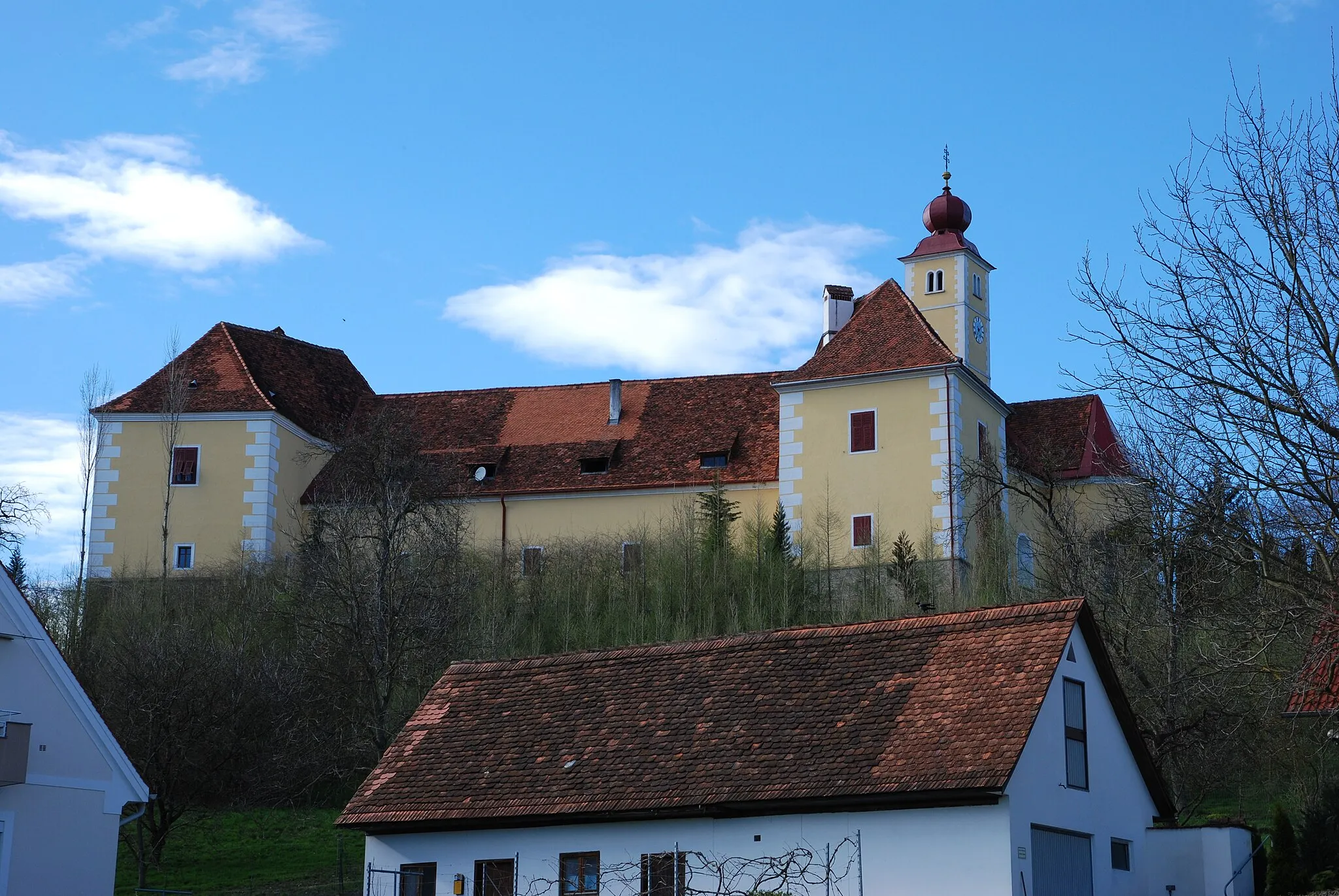 Photo showing: Schloss Weinburg am Sassbach
