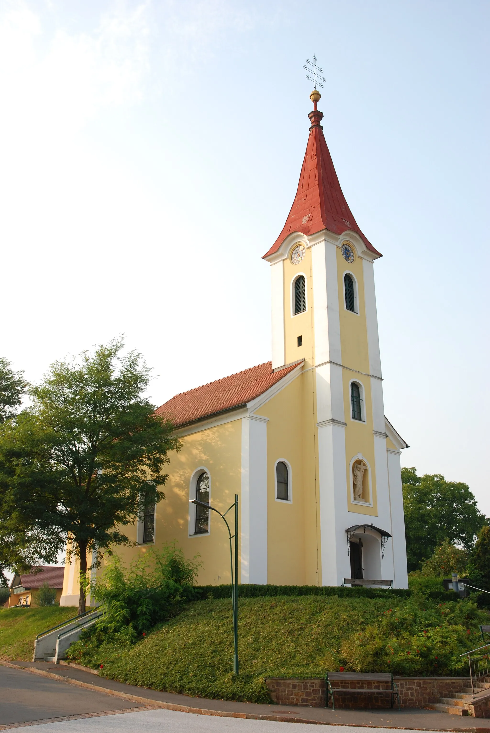 Photo showing: Kirche Mettersdorf am Saßbach