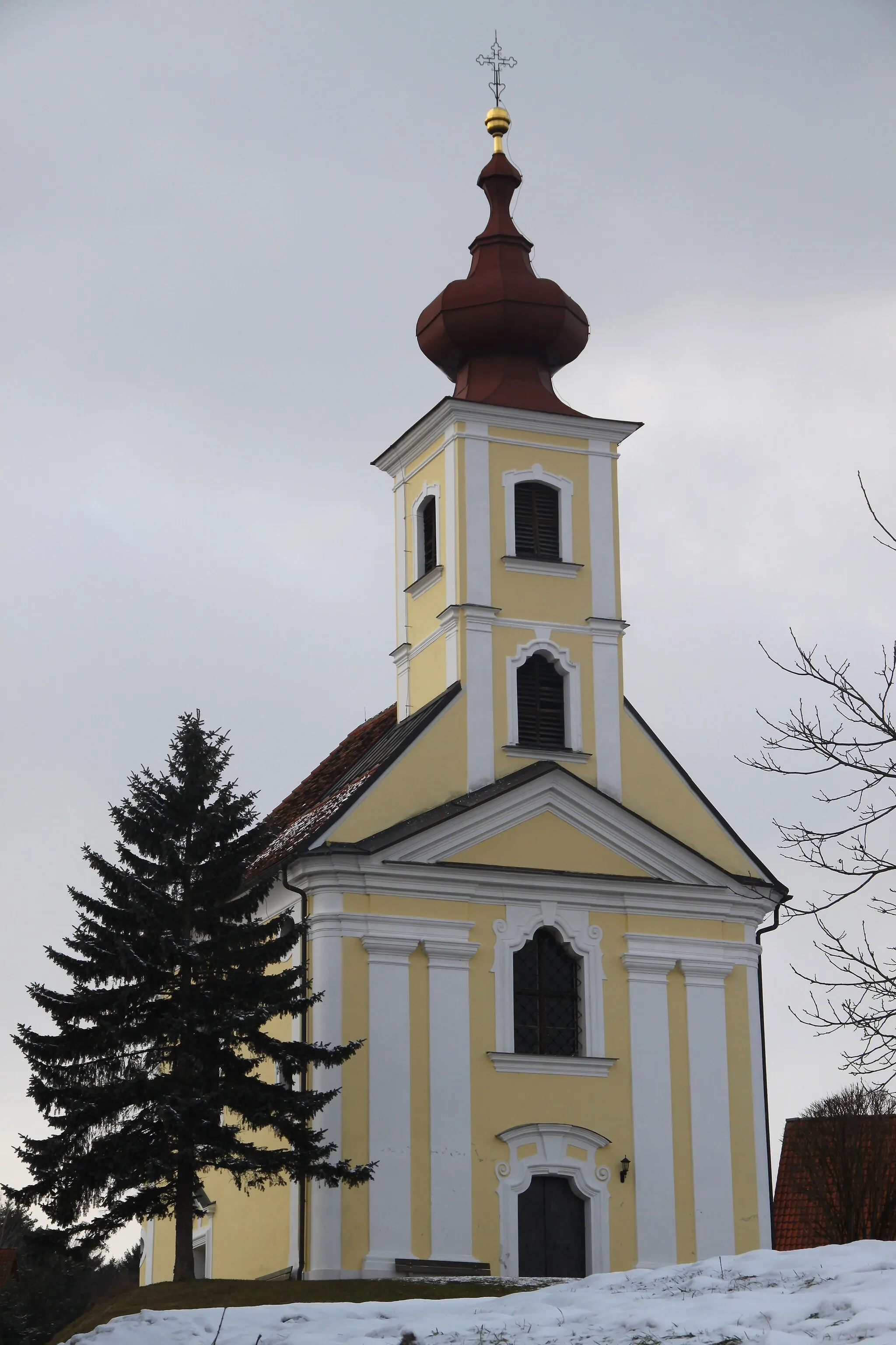 Photo showing: Kalvarienbergkirche in Heiligenkreuz am Waasen