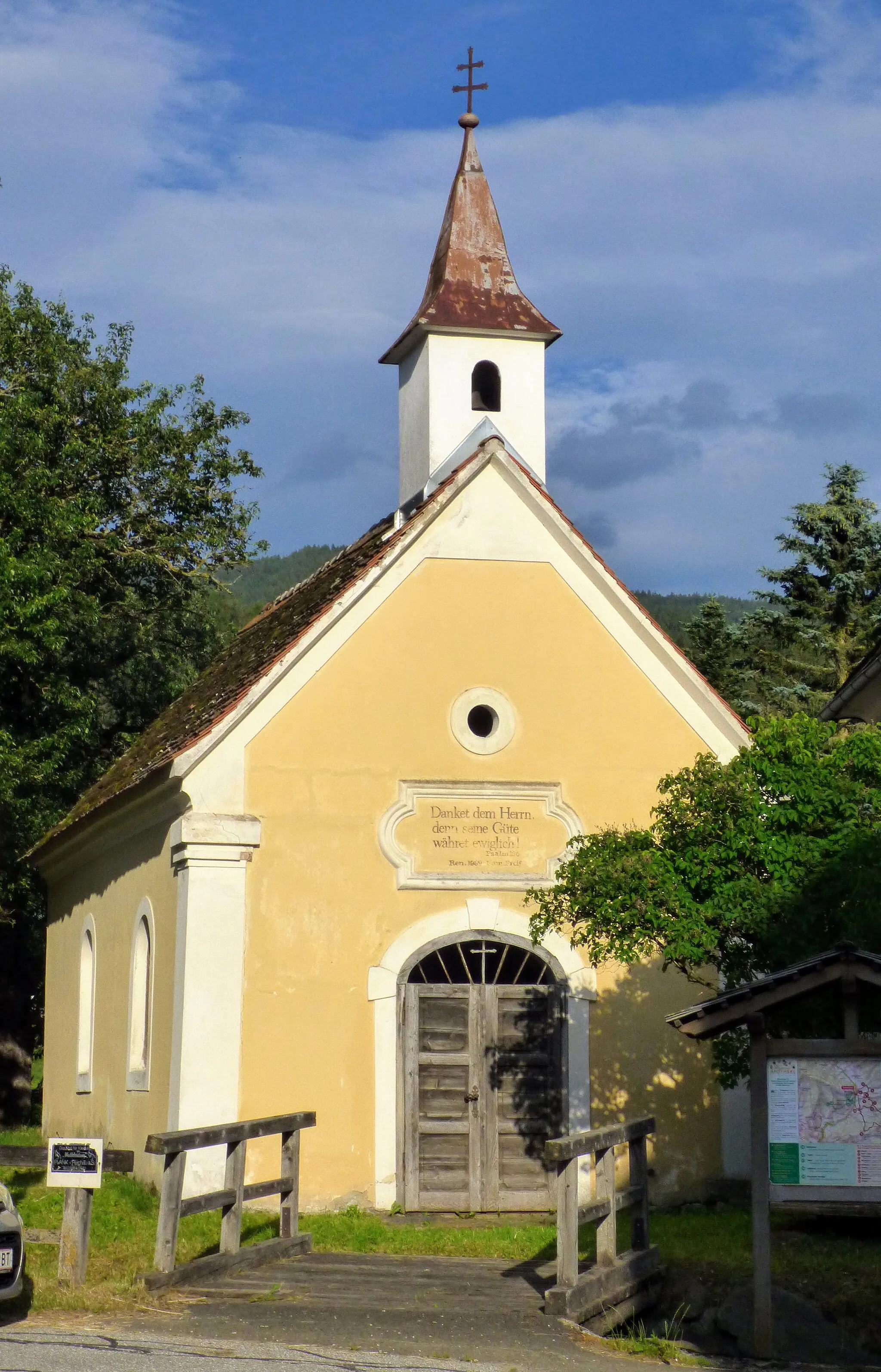 Photo showing: Dorfkapelle Perchau am Sattel, 
Gemeinde Neumarkt in der Steiermark