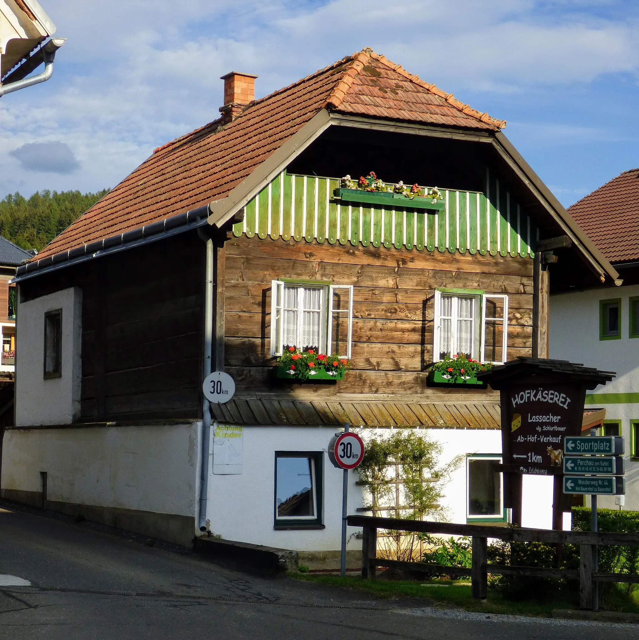 Photo showing: Holzhaus in Perchau am Sattel
Gemeinde Neumarkt in der Steiermark