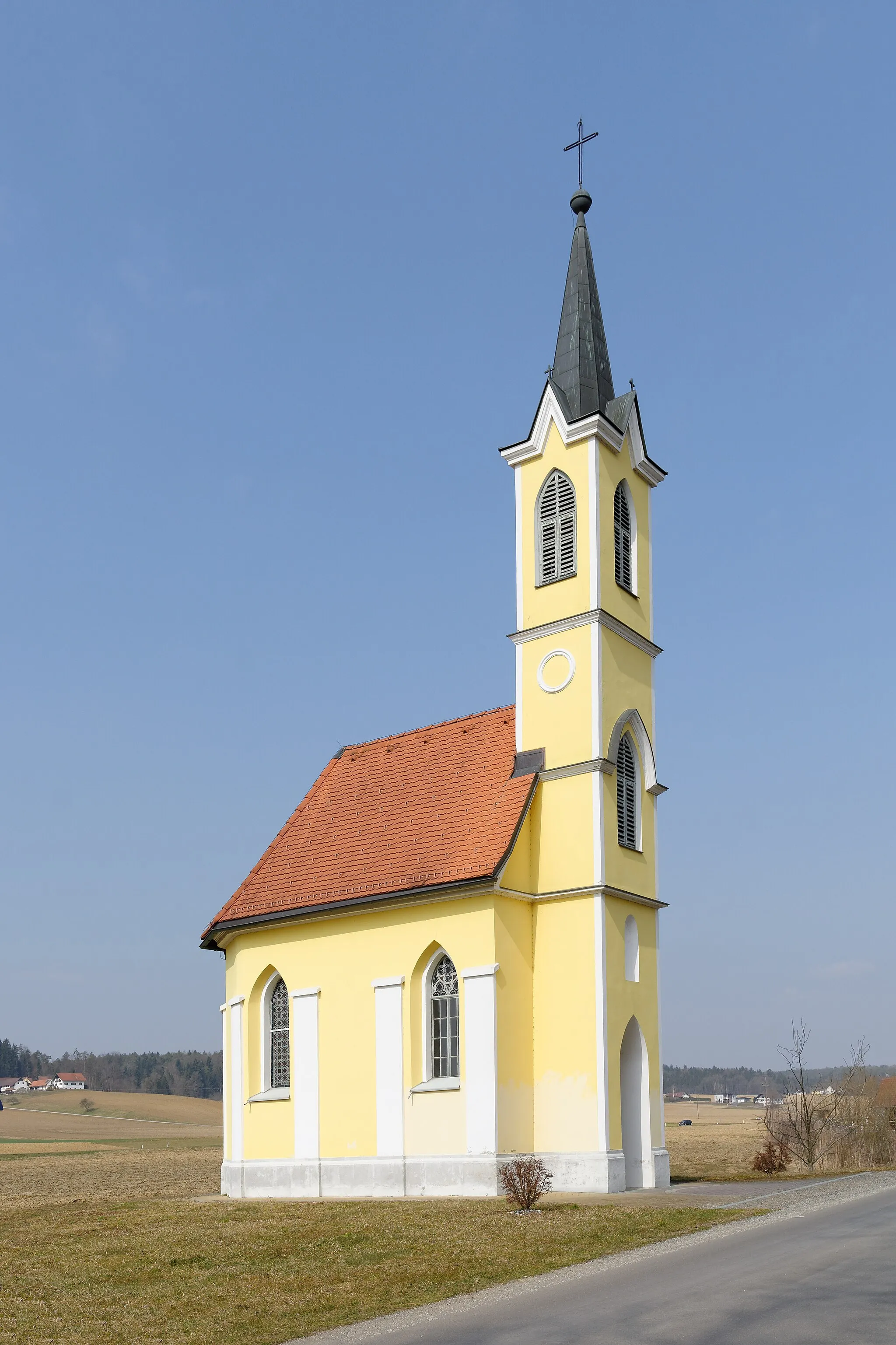 Photo showing: Chapel in Schwarzau, Municipality Schwarzautal, Styria, Austria