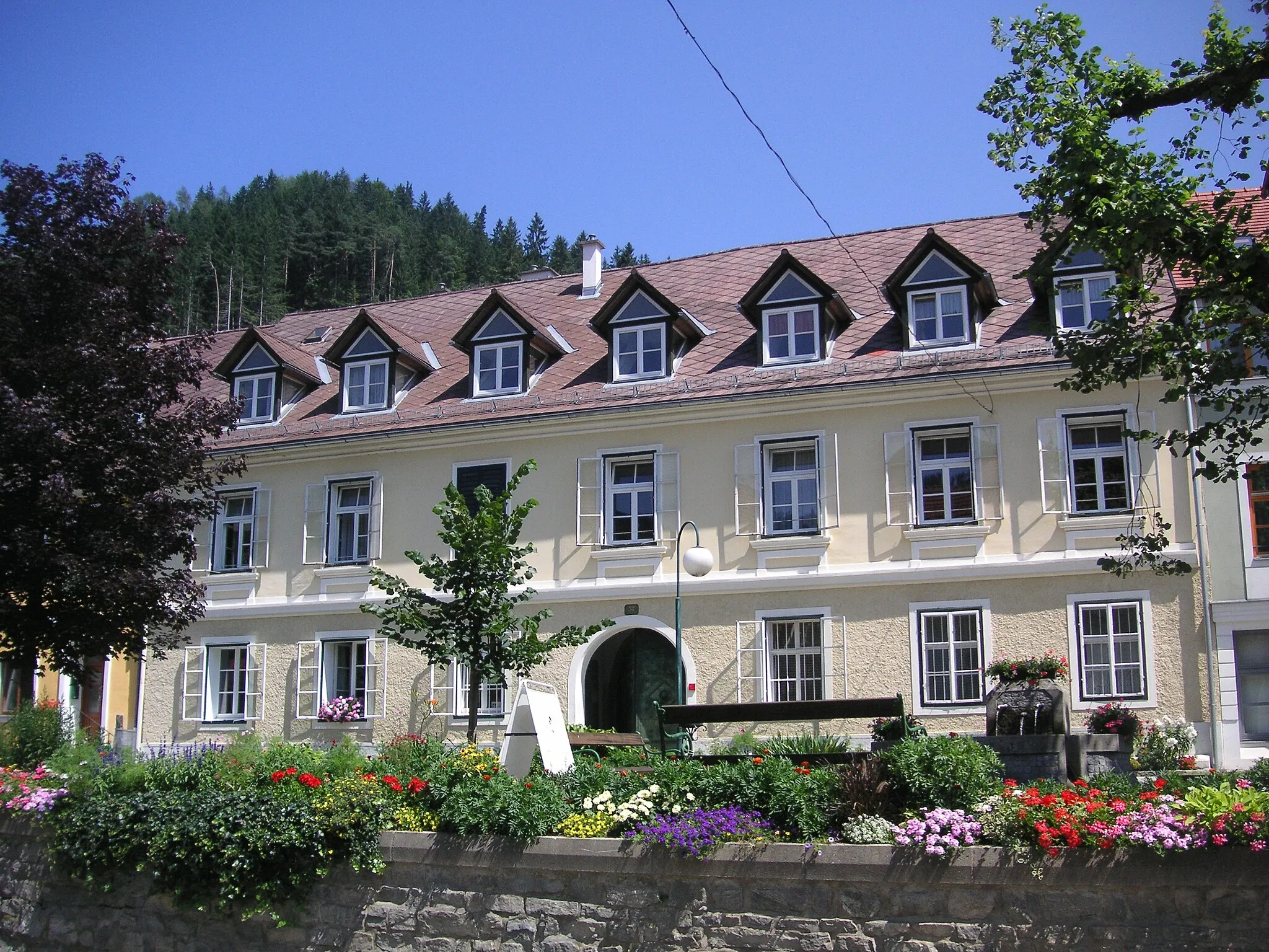 Photo showing: The old town hall of Übelbach, Steiermark, Österreich