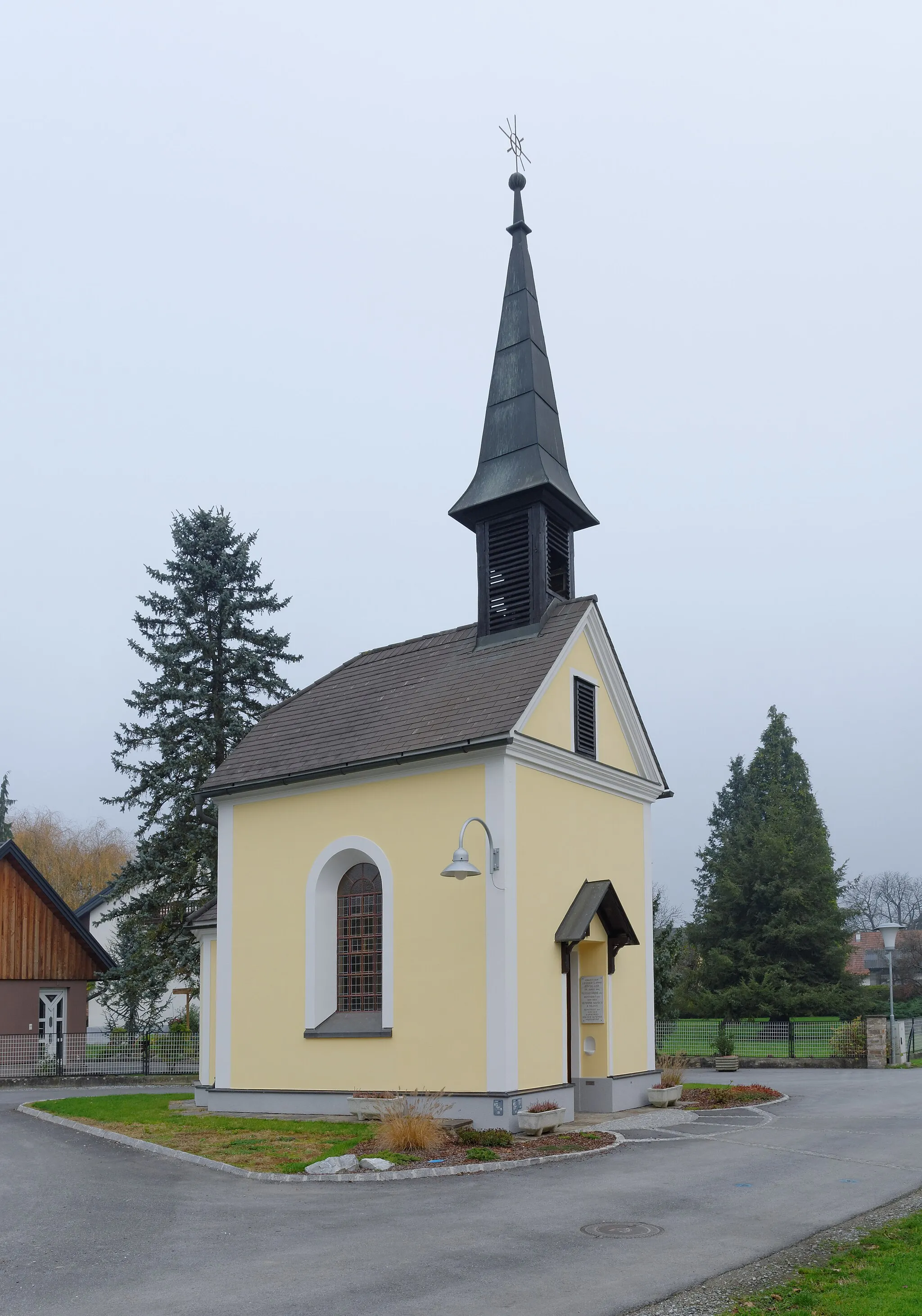 Photo showing: Chapel in Kainach, Municipality Weitendorf, Styria, Austria