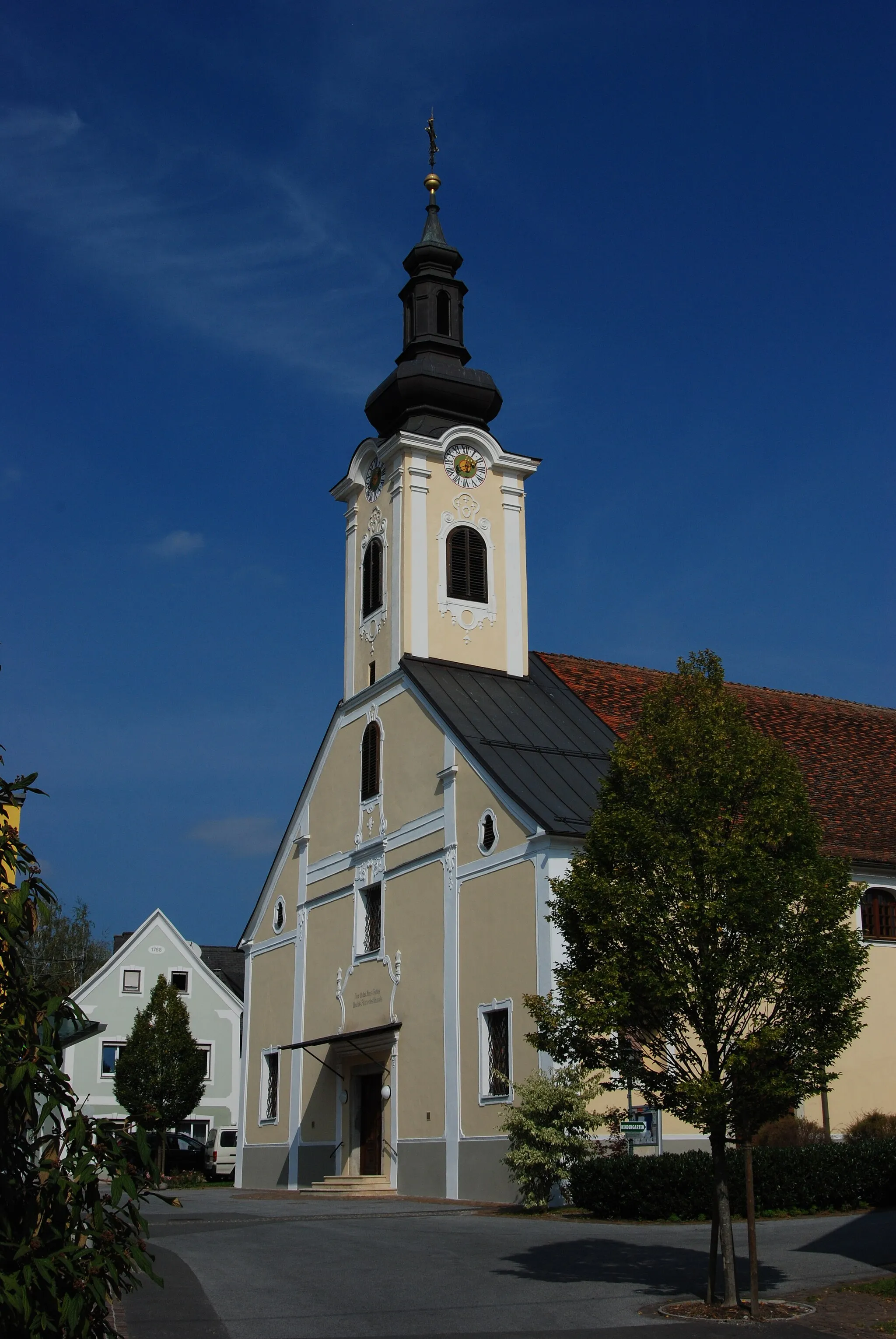 Photo showing: Pfarrkirche Großsteinbach