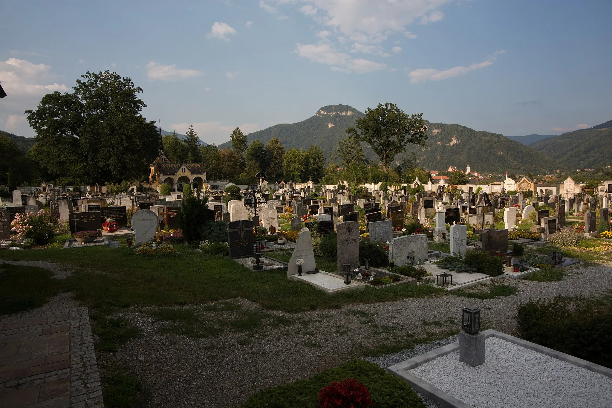 Photo showing: Friedhof von Adriach bei Frohnleiten, Steiermark