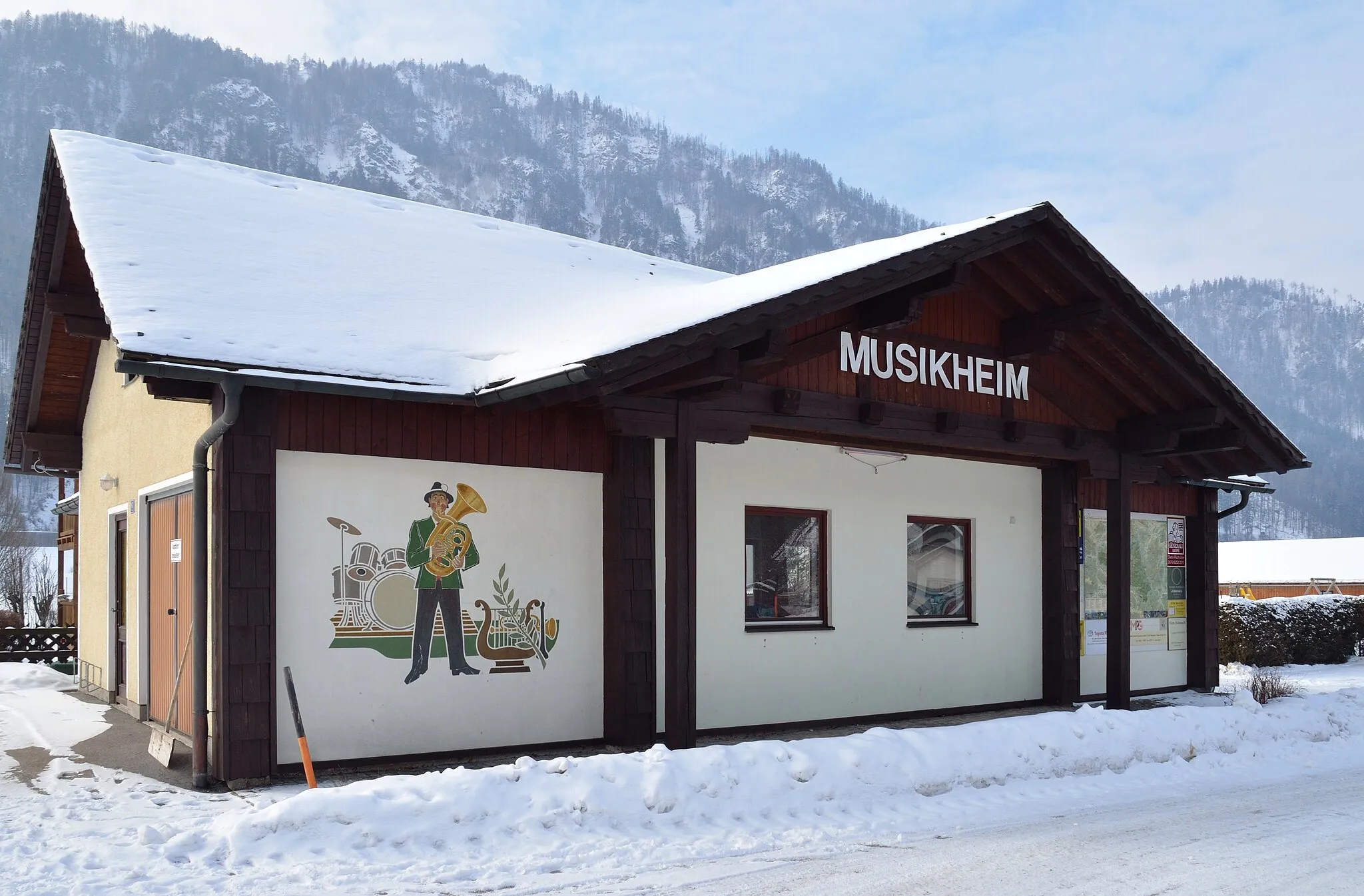 Photo showing: Musikheim of municipality St. Pankraz in Upper Austria.