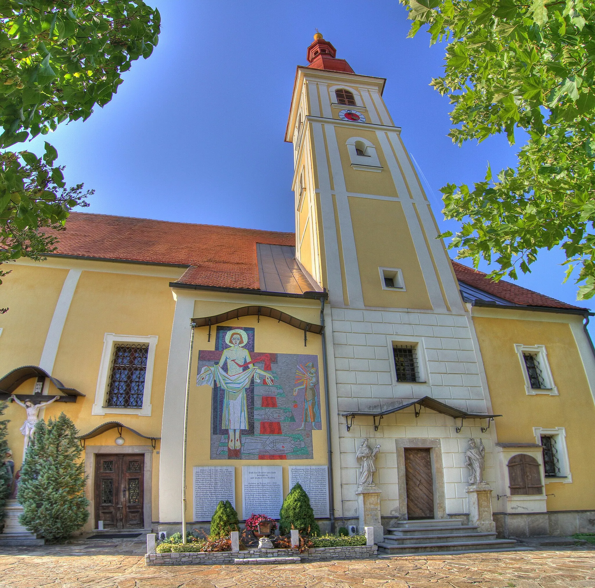 Photo showing: Kath. Pfarrkirche hl. Stephan von Süden