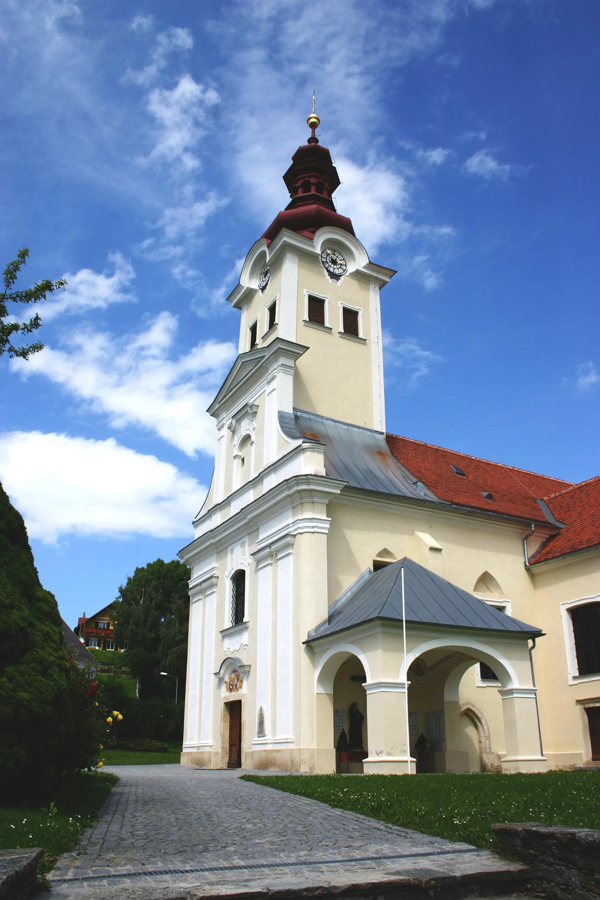 Photo showing: Strallegg Pfarrkirche