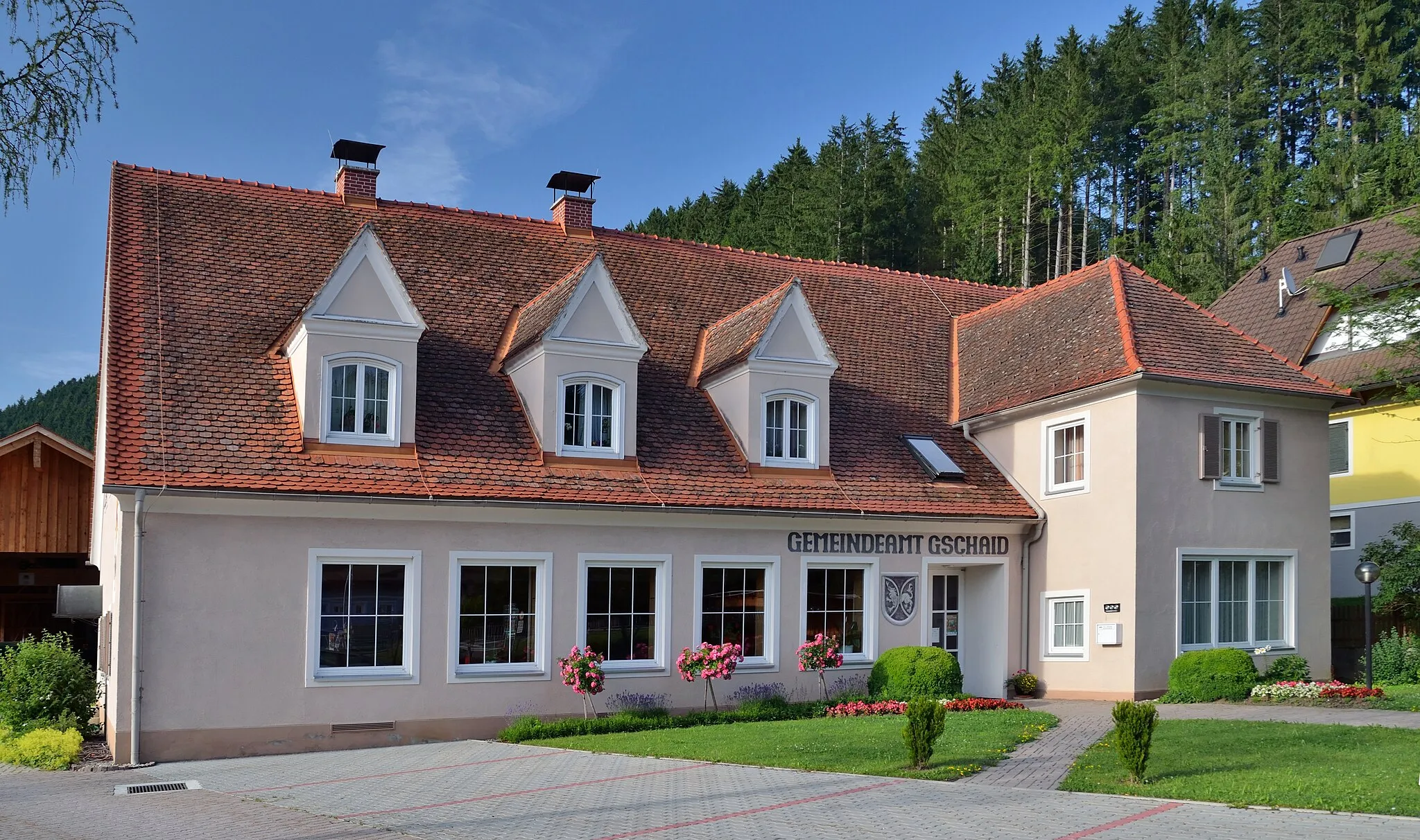 Photo showing: Municipal office of Gschaid bei Birkfeld, Styria