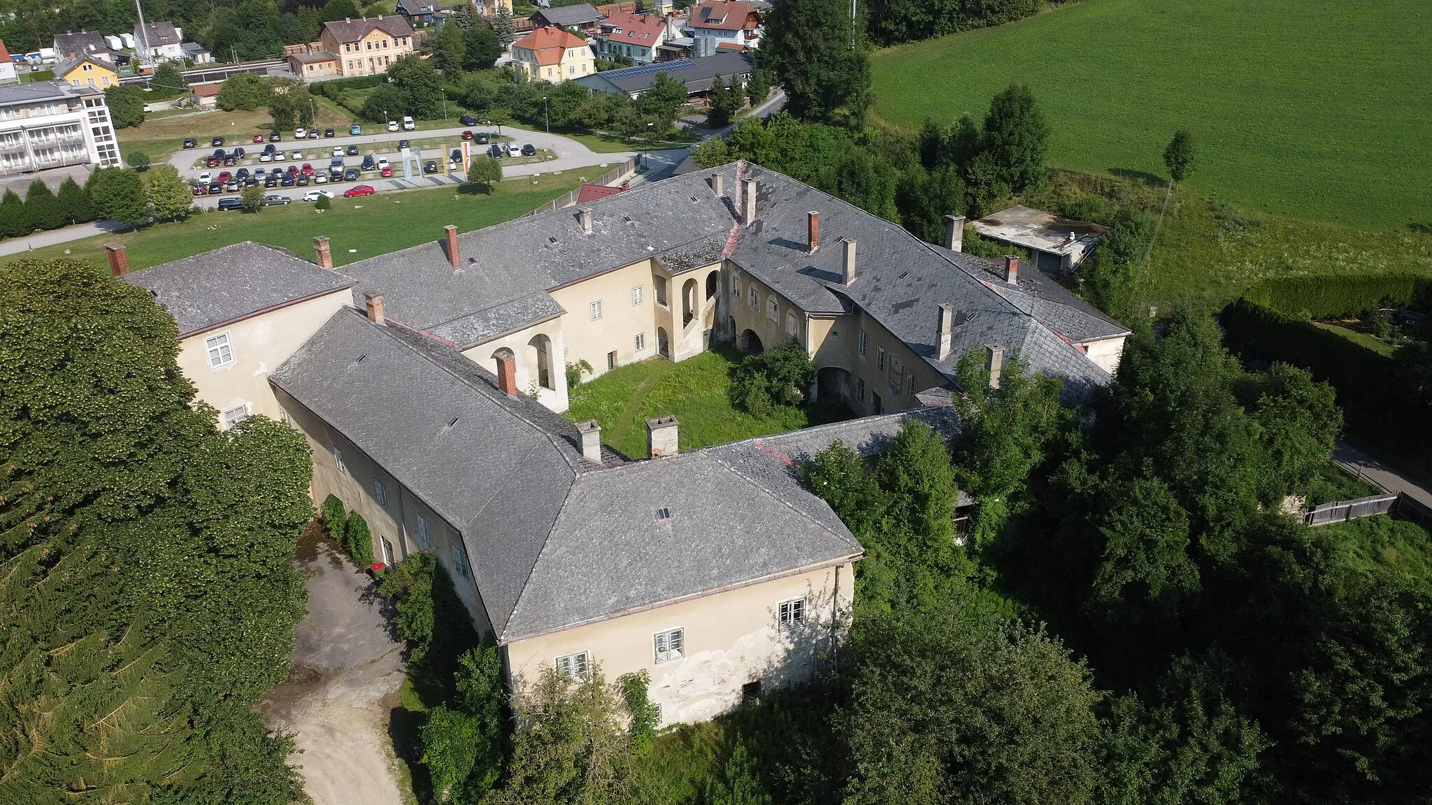 Photo showing: Ostansicht vom Schloss Ehrenfels