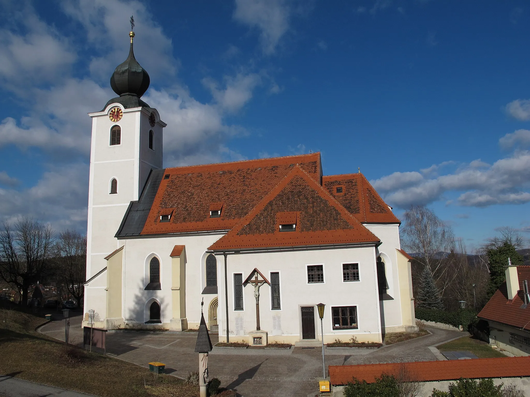 Photo showing: Pfarrkirche Sankt Margarethen an der Raab