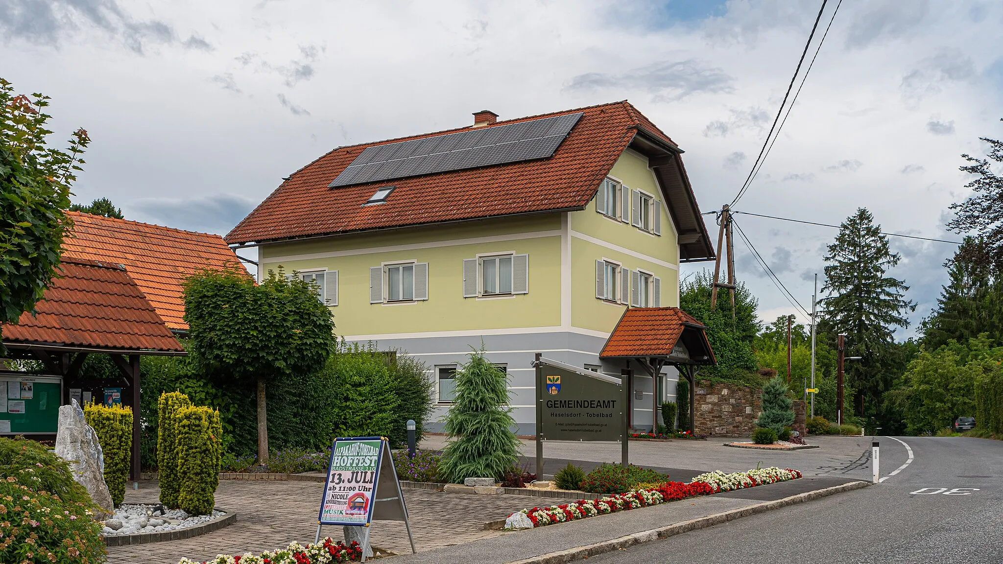 Photo showing: Haselsdorf Tobelbad Gemeindeamt