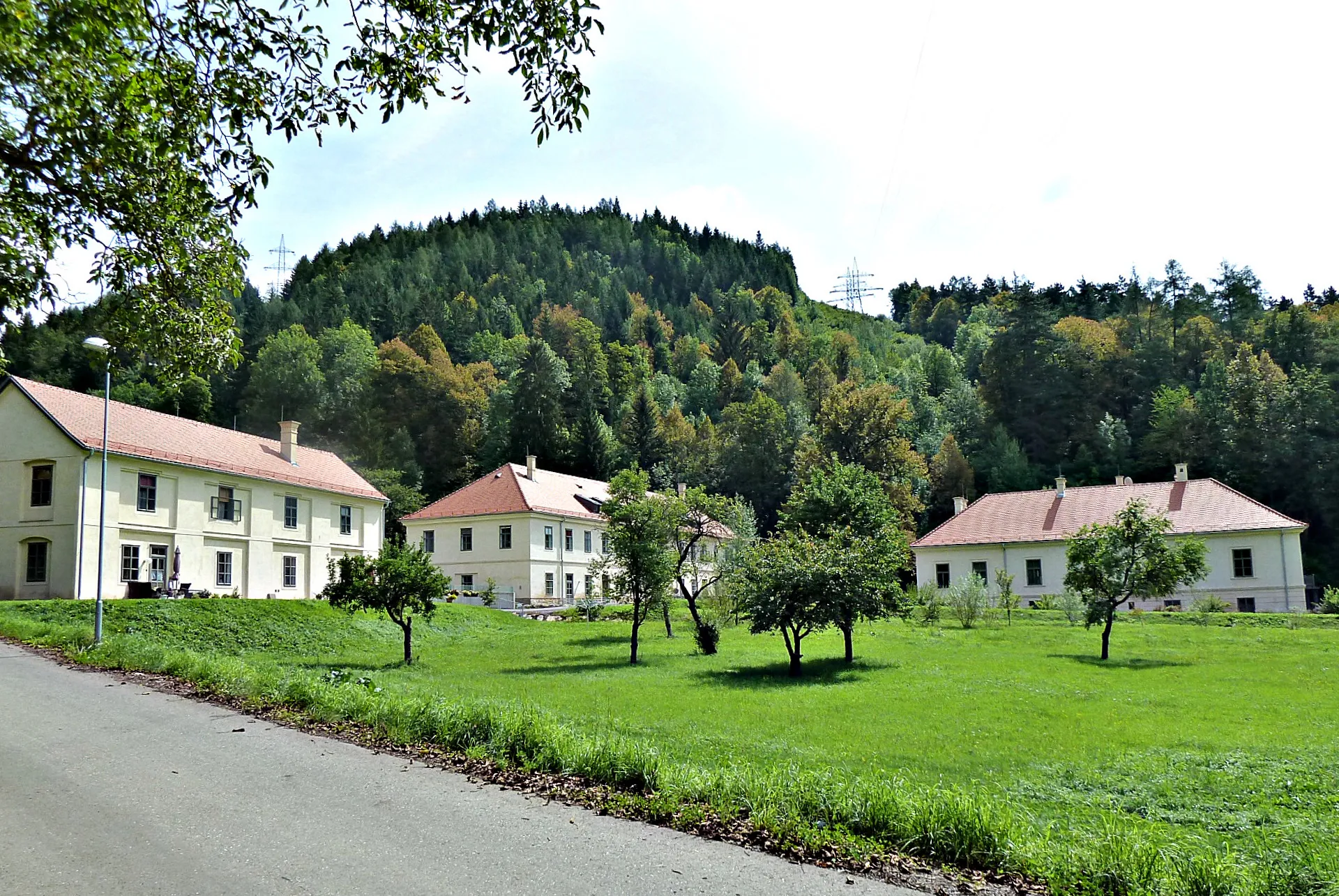 Photo showing: Schloßanlage Freienstein