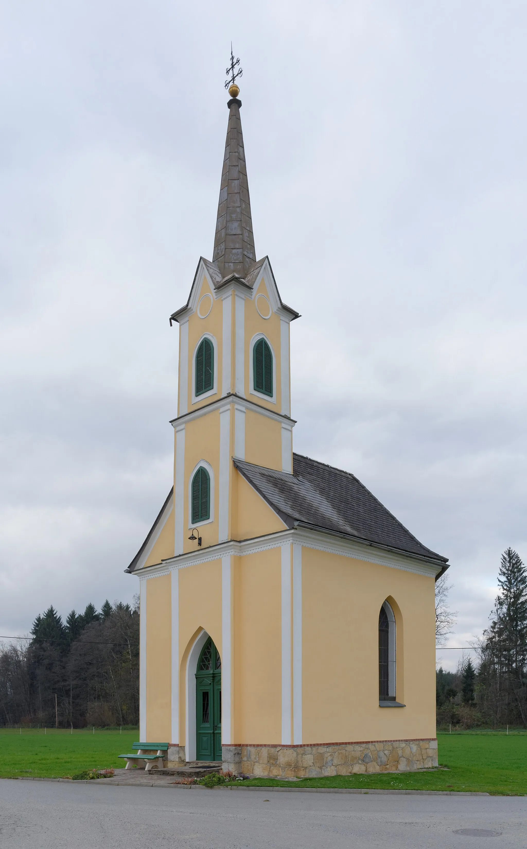 Photo showing: Chapel in Großfeiting, Municipality Allerheiligen bei Wildon, Styria, Austria