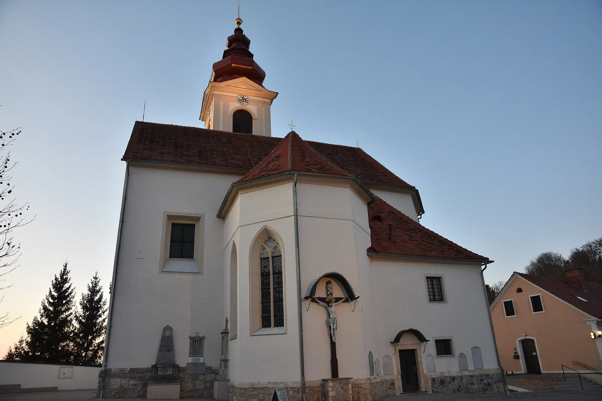 Photo showing: Church Pfarrkirche Allerheiligen bei Wildon