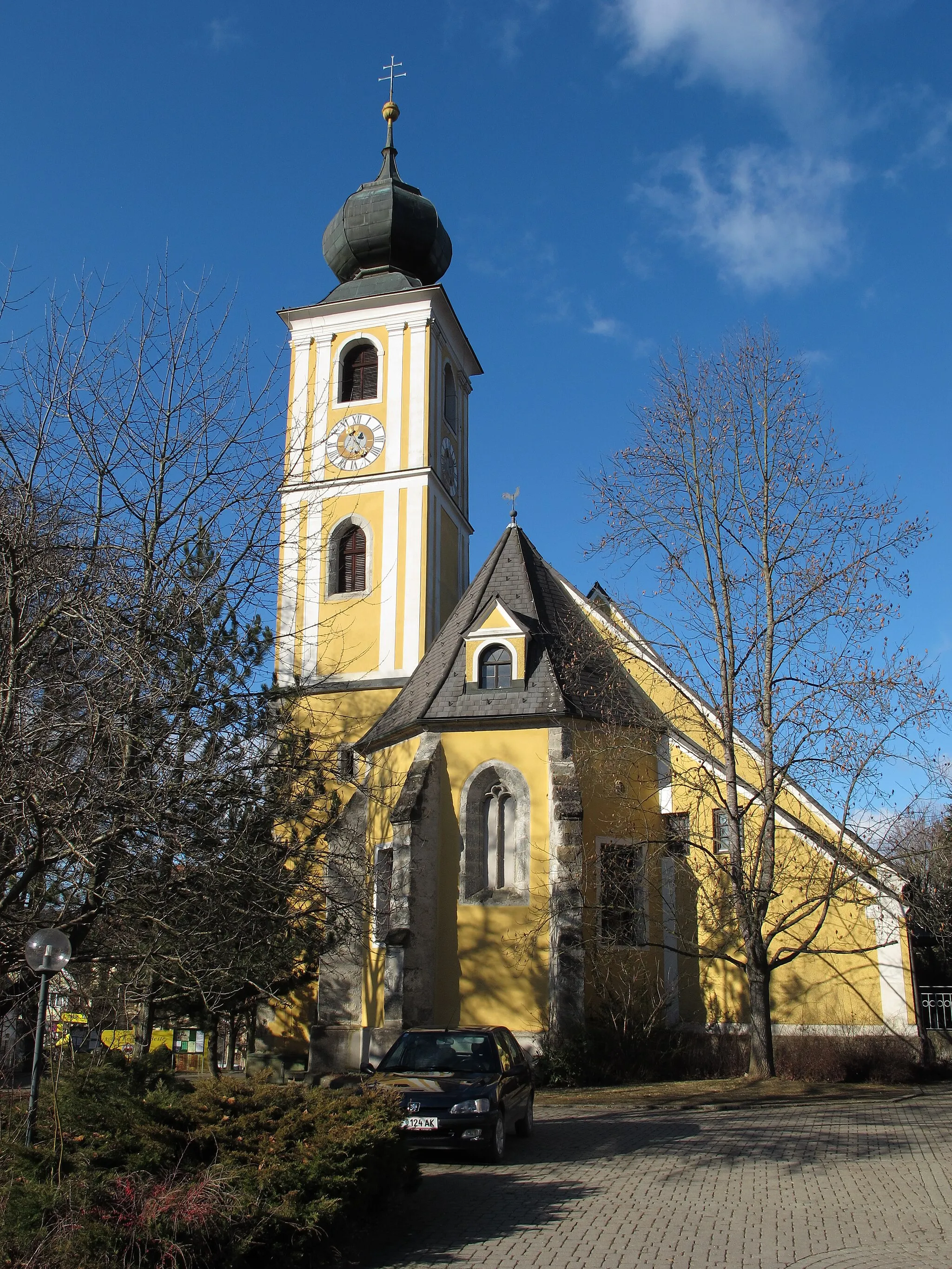 Photo showing: Pfarrkirche Markt Hartmannsdorf