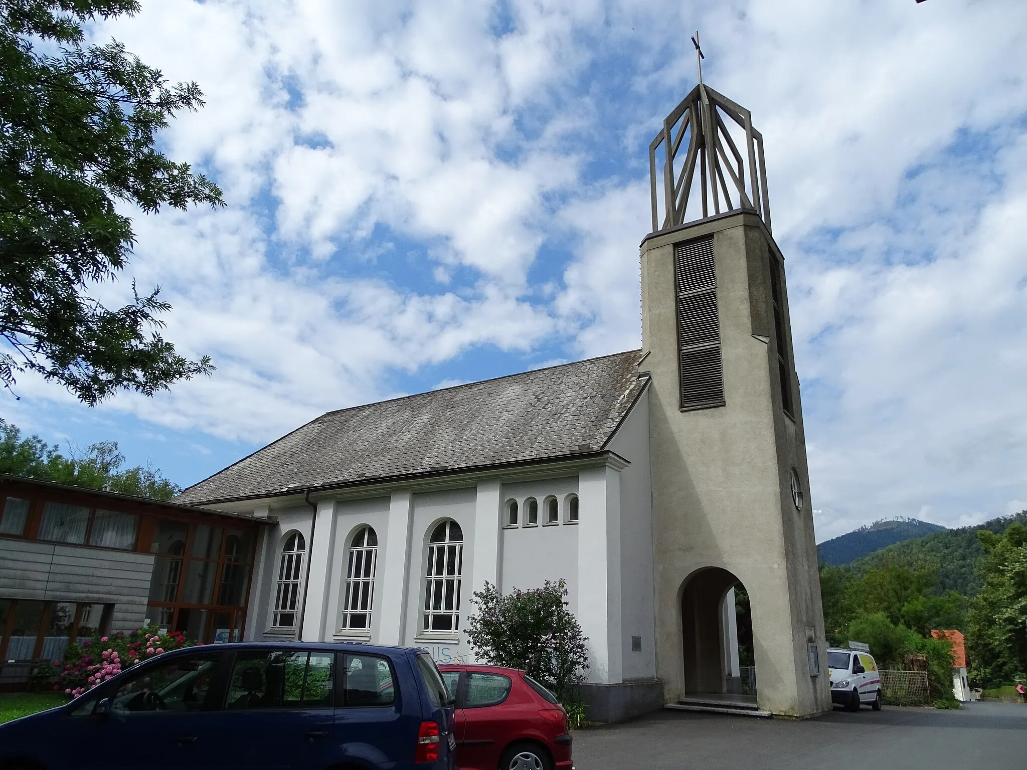 Photo showing: Die evangelische Friedenskirche in Peggau