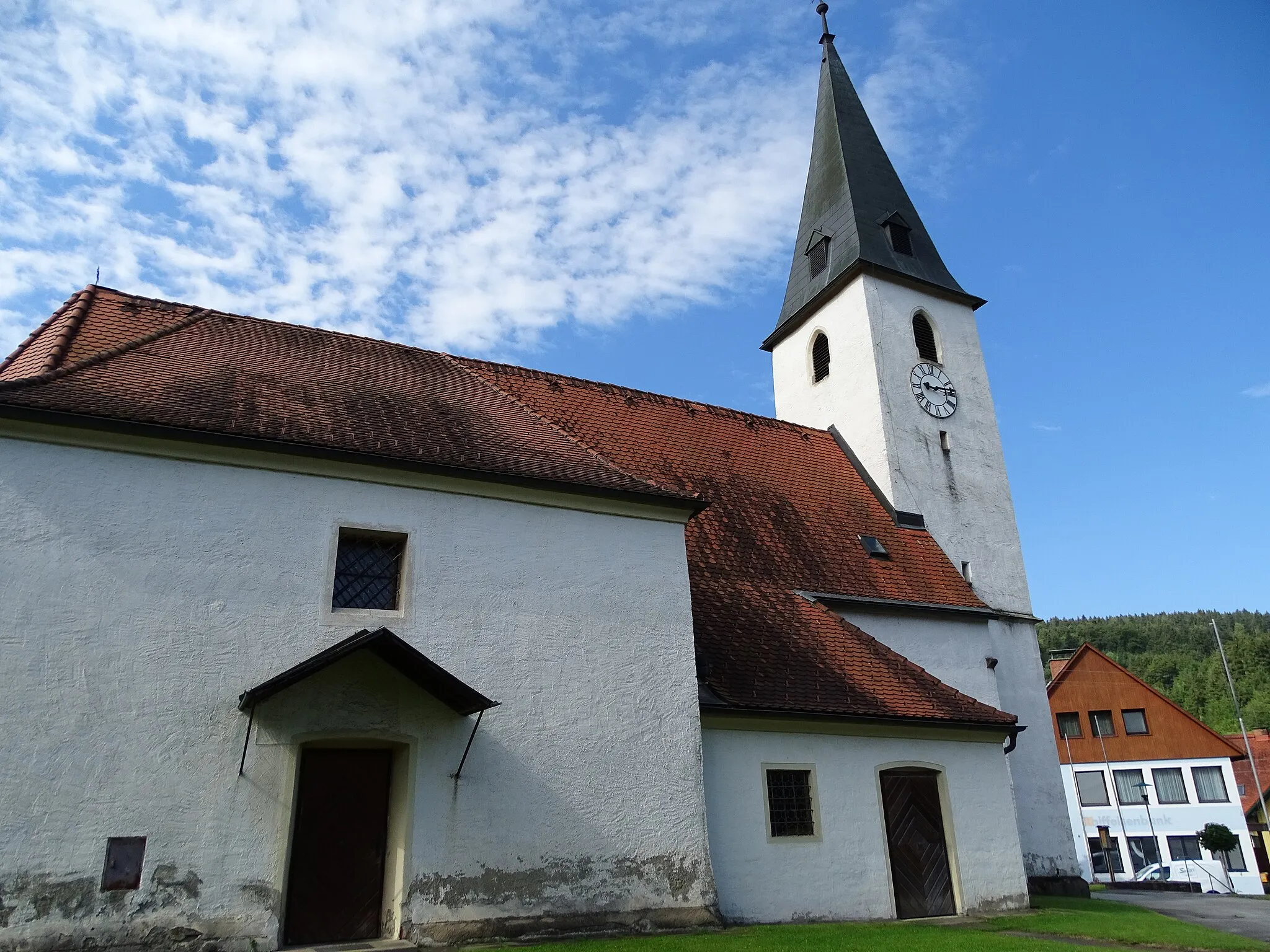 Photo showing: Die Pfarrkirche von Stiwoll