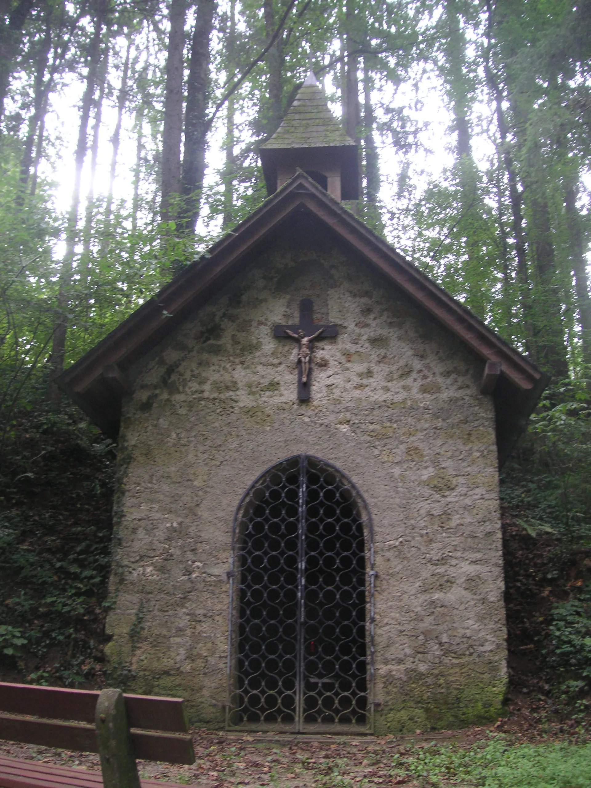 Photo showing: The Lourdes grotto in Stiwoll, Styria, Austria