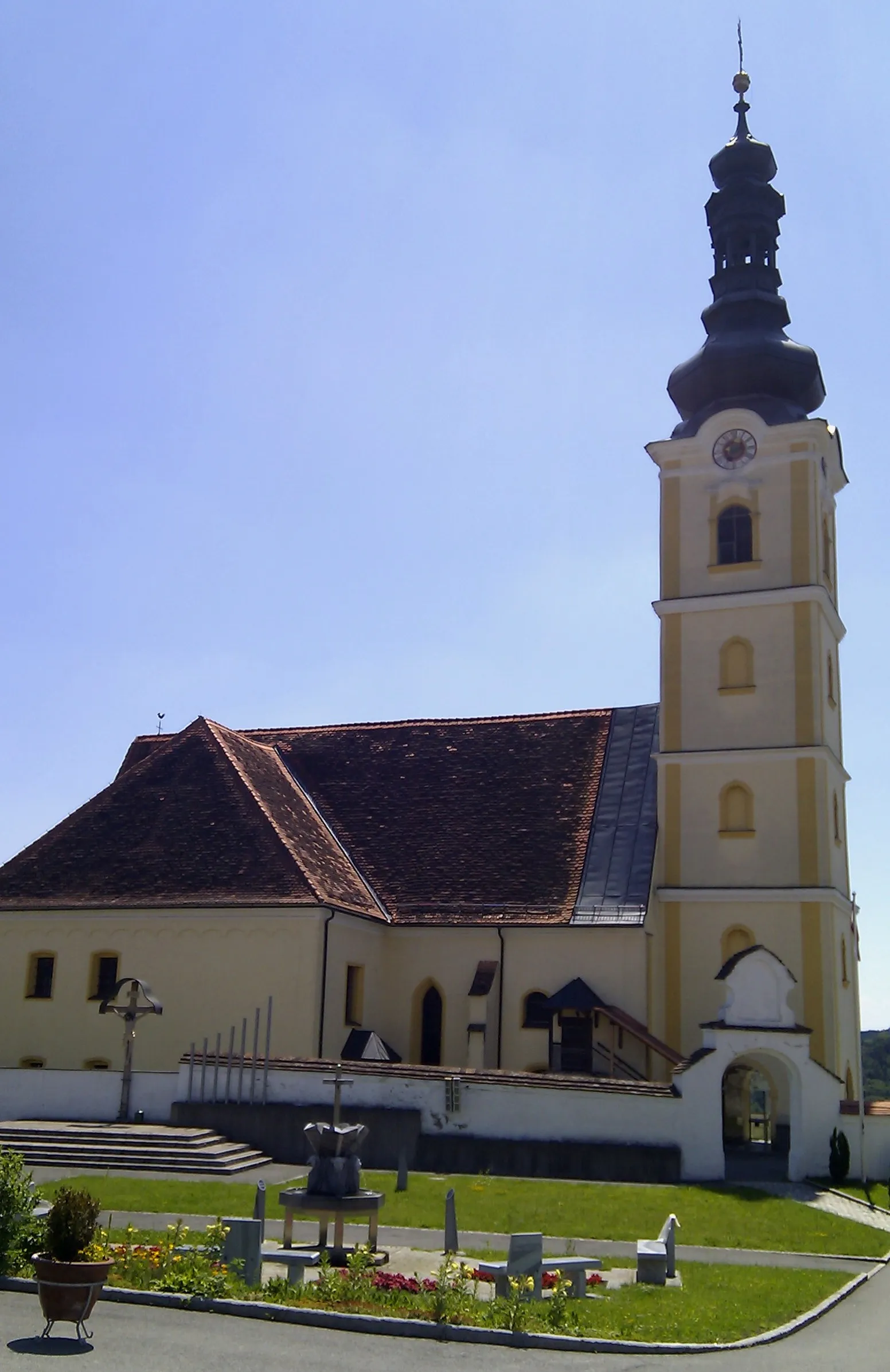 Photo showing: Pfarrkirche, Sankt Marein bei Graz, Steiermark