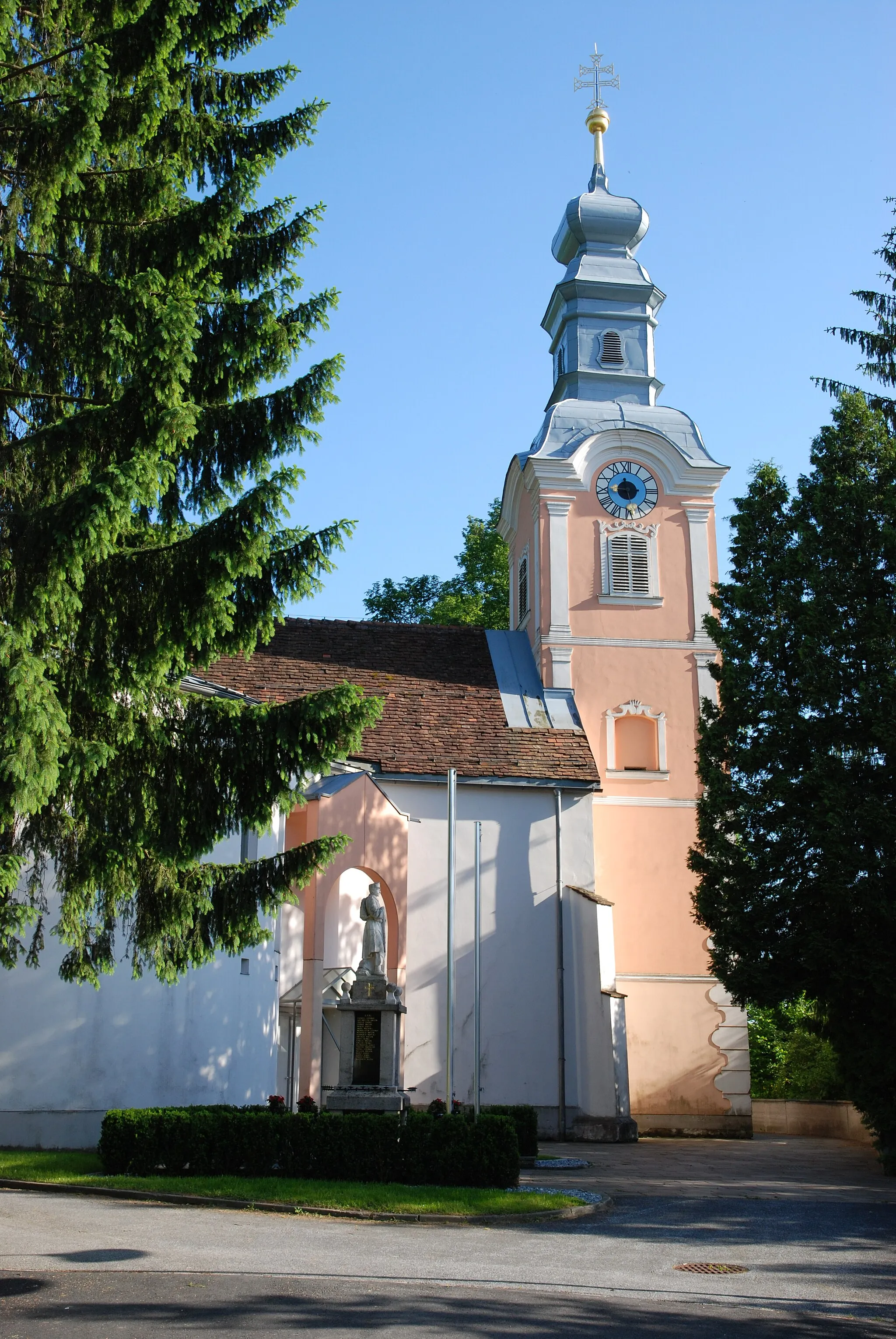 Photo showing: Pfarrkirche Edelsbach